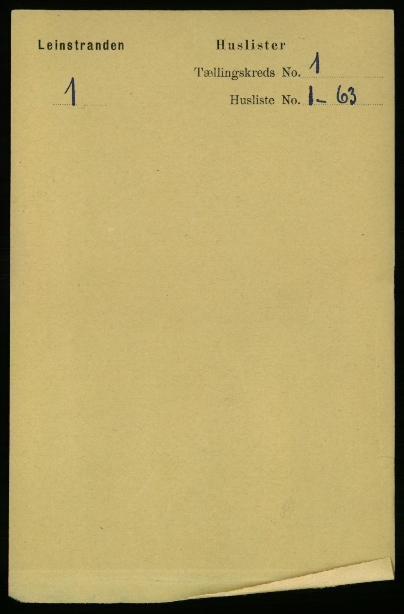 RA, Folketelling 1891 for 1654 Leinstrand herred, 1891, s. 12