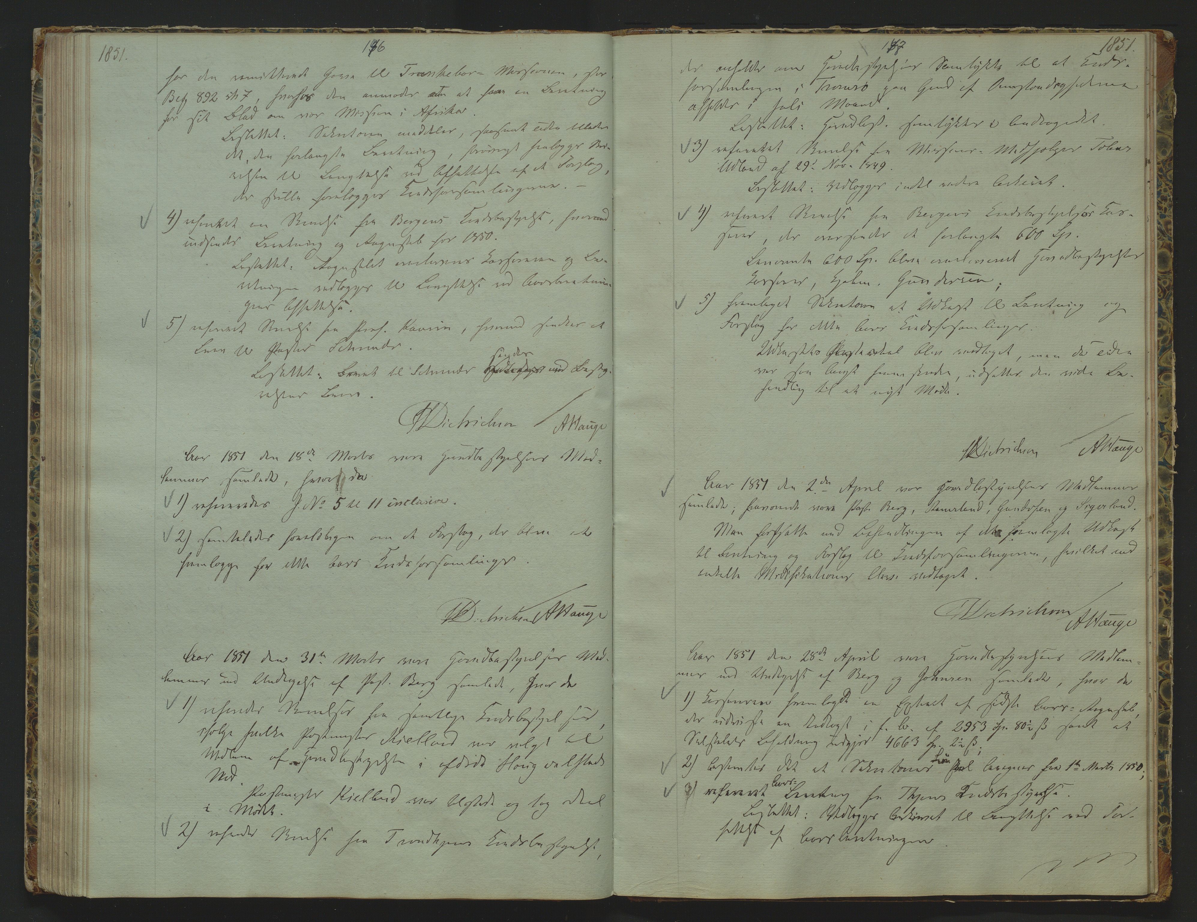 Det Norske Misjonsselskap - hovedadministrasjonen, VID/MA-A-1045/D/Da/Daa/L0006: Styreprotokoll nr. I, 12. august 1842 - 6. oktober 1853, 1842-1853, s. 146-147