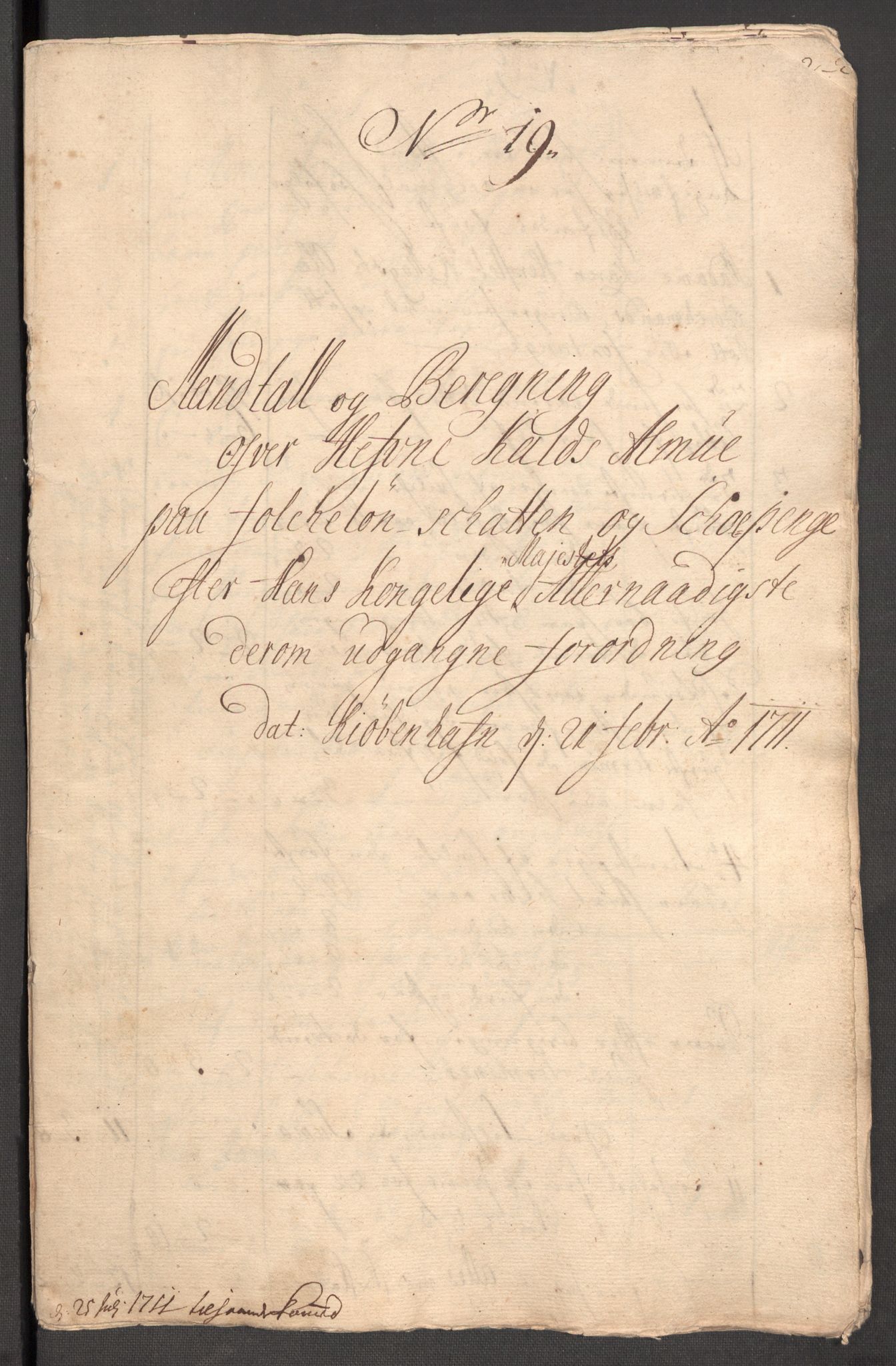 Rentekammeret inntil 1814, Reviderte regnskaper, Fogderegnskap, RA/EA-4092/R57/L3860: Fogderegnskap Fosen, 1711, s. 360