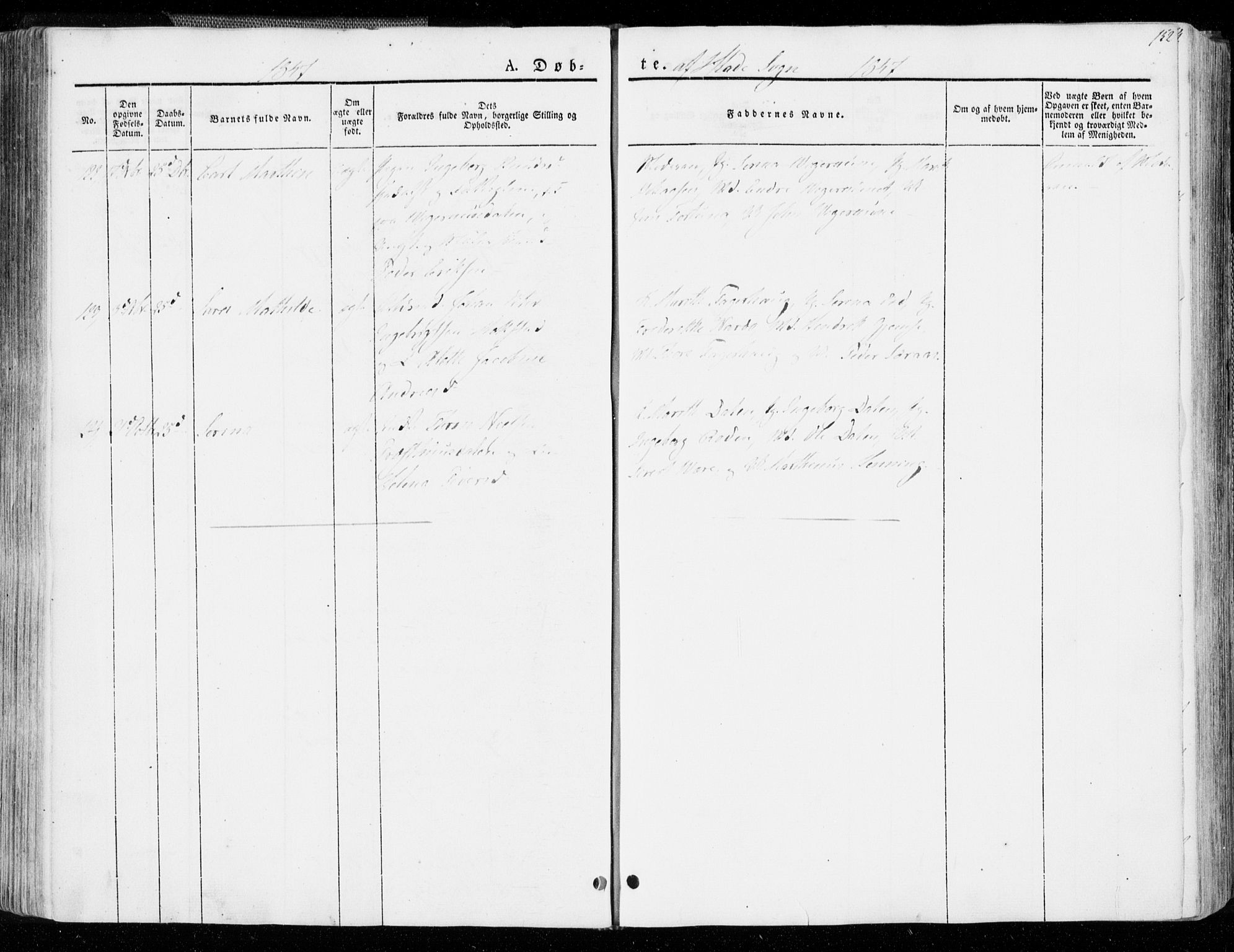 Ministerialprotokoller, klokkerbøker og fødselsregistre - Sør-Trøndelag, AV/SAT-A-1456/606/L0290: Ministerialbok nr. 606A05, 1841-1847, s. 152