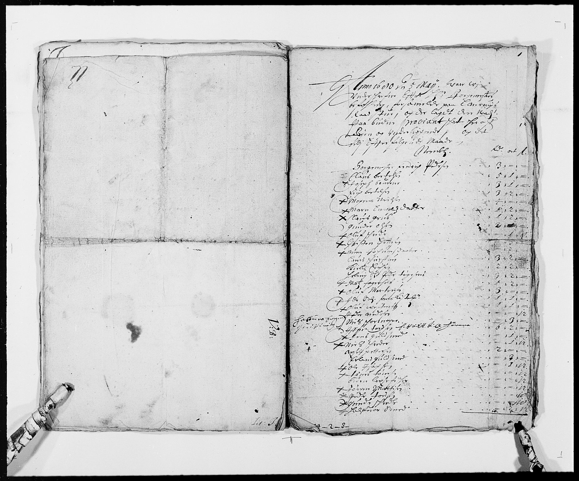 Rentekammeret inntil 1814, Reviderte regnskaper, Byregnskaper, AV/RA-EA-4066/R/Ri/L0177: [I1] Kontribusjonsregnskap, 1675-1689, s. 110