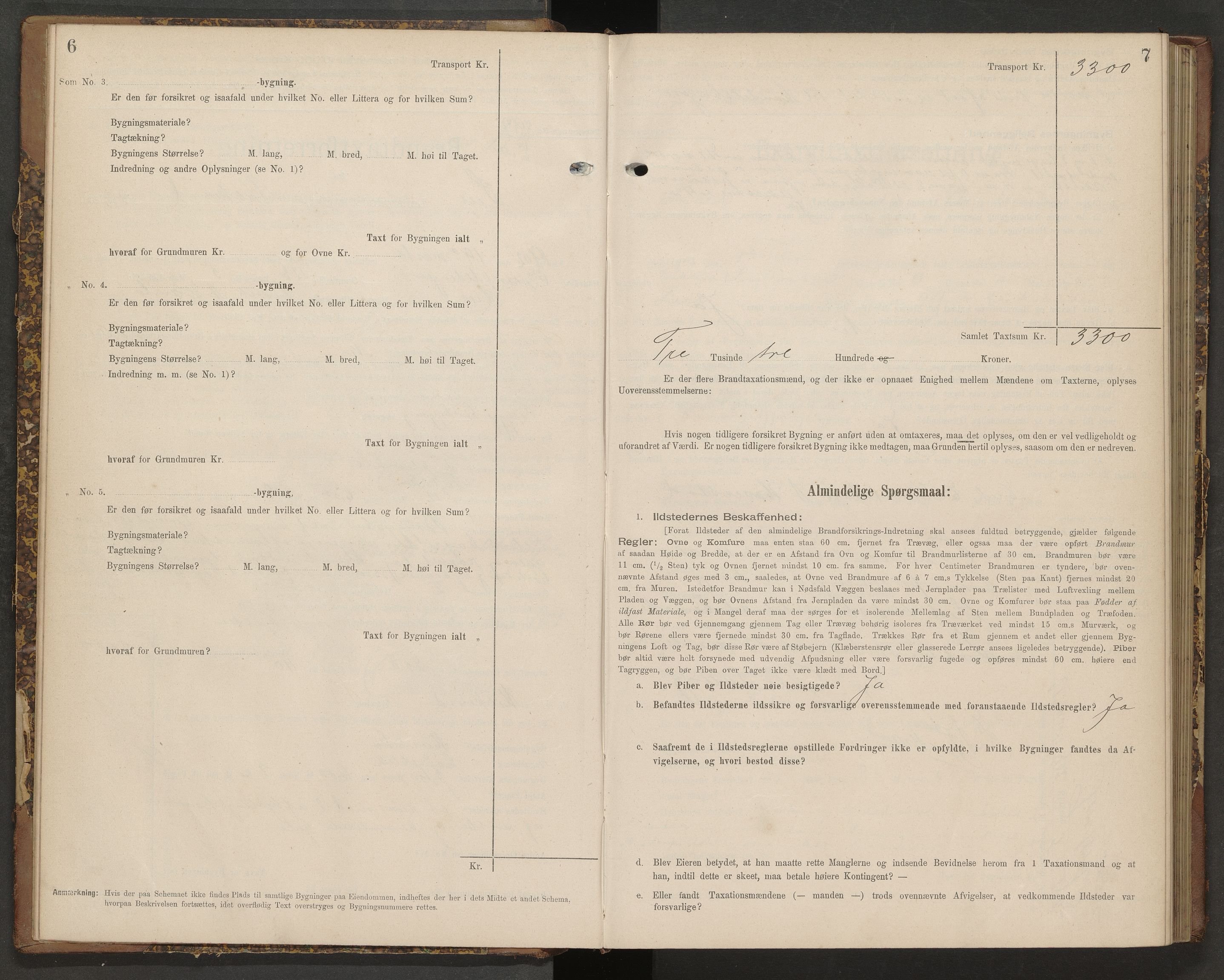 Lier lensmannskontor, AV/SAKO-A-507/Y/Yb/Ybb/L0002: Skjematakstprotokoll, 1902-1905