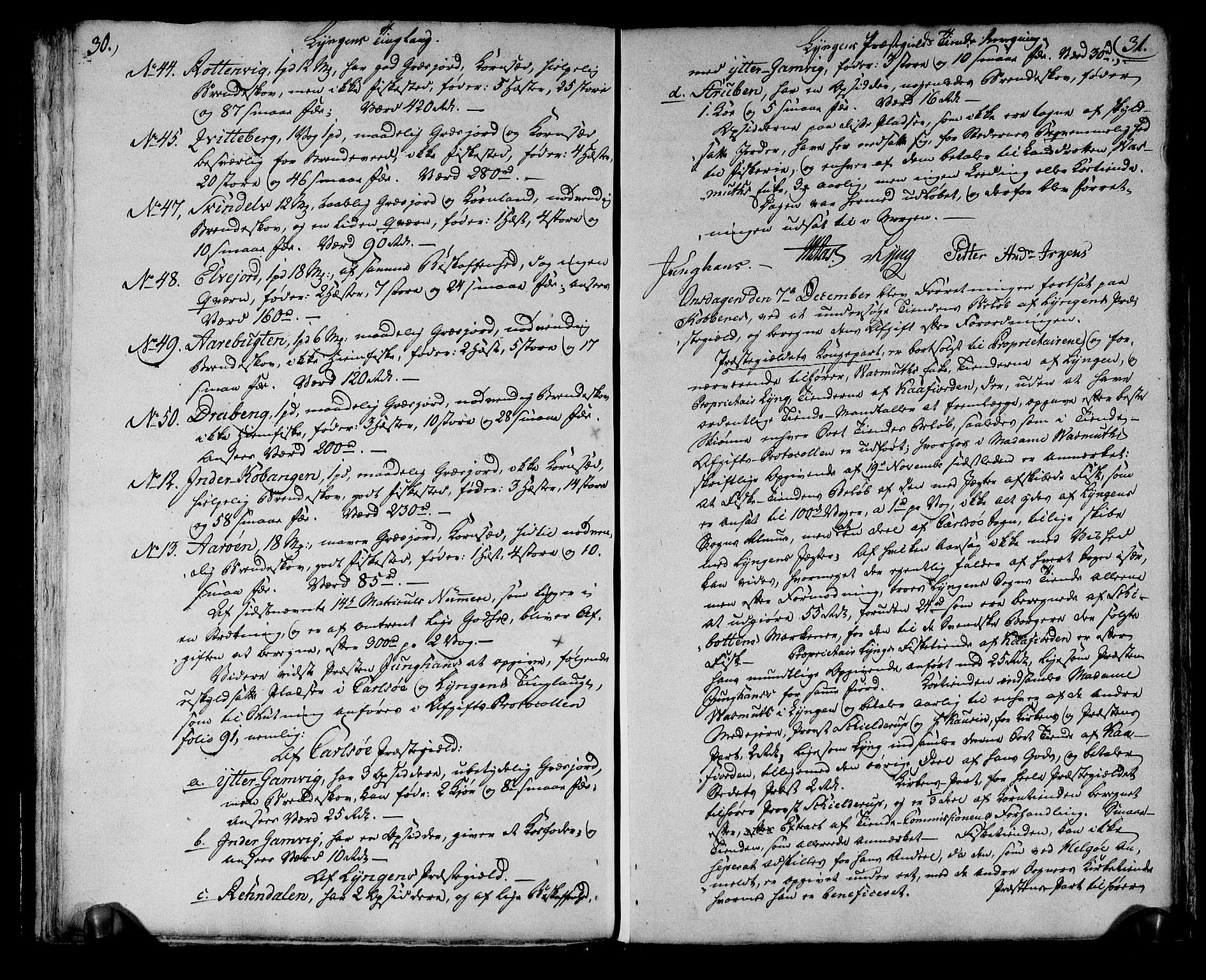 Rentekammeret inntil 1814, Realistisk ordnet avdeling, RA/EA-4070/N/Ne/Nea/L0166: Senja og Tromsø fogderi. Deliberasjonsprotokoll for Tromsø, 1803, s. 18