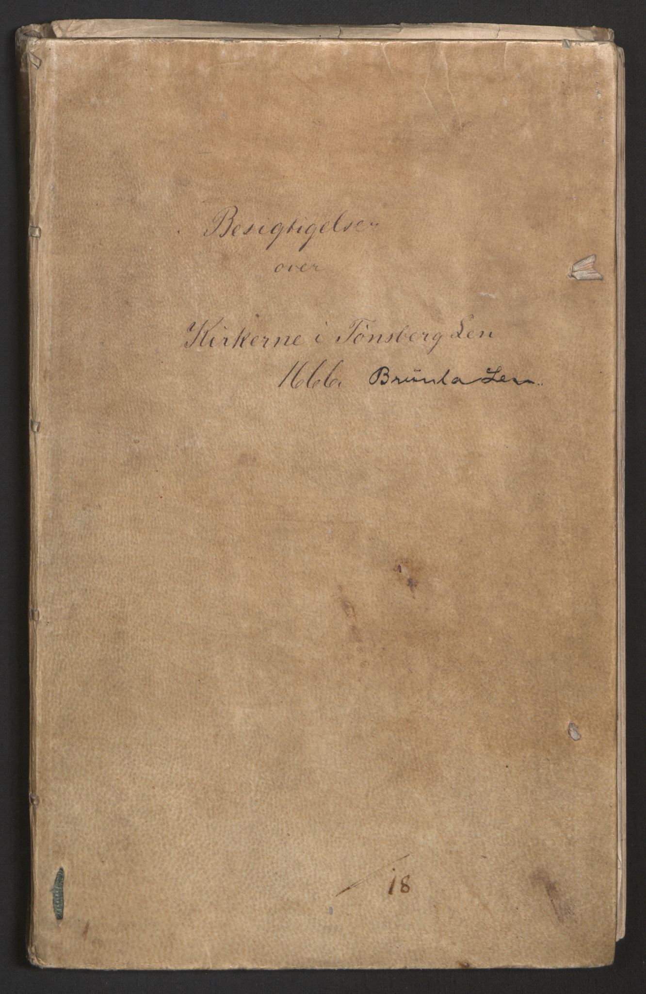 Rentekammeret inntil 1814, Reviderte regnskaper, Kirkeregnskap, AV/RA-EA-4067/Ra/L0027/0002: Kirkeregnskap / Besiktigelser over kirkene i Tønsberg len og Brunla len, 1666