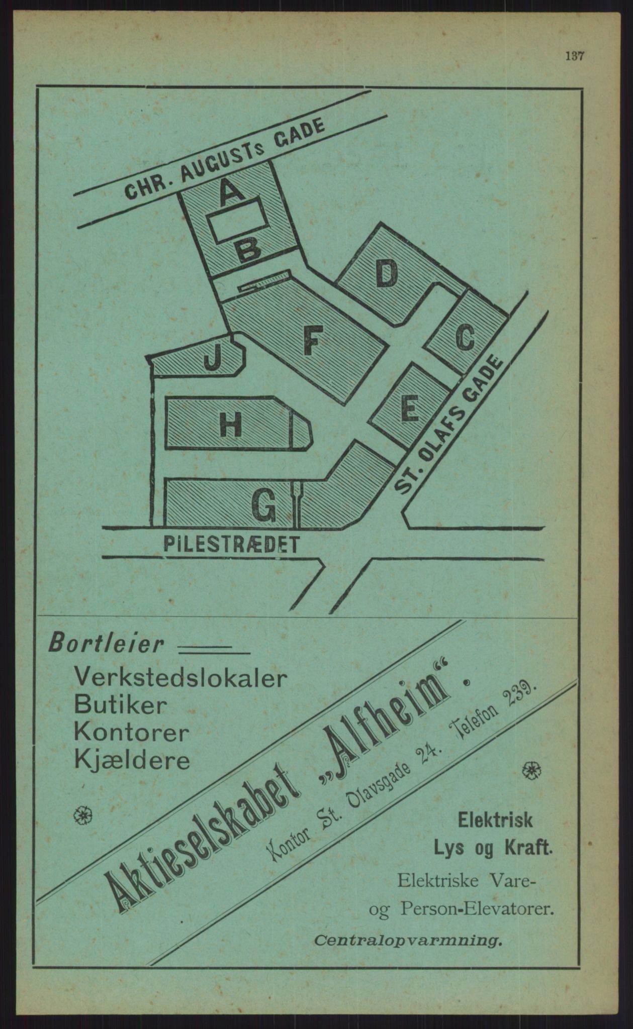 Kristiania/Oslo adressebok, PUBL/-, 1903, s. 137