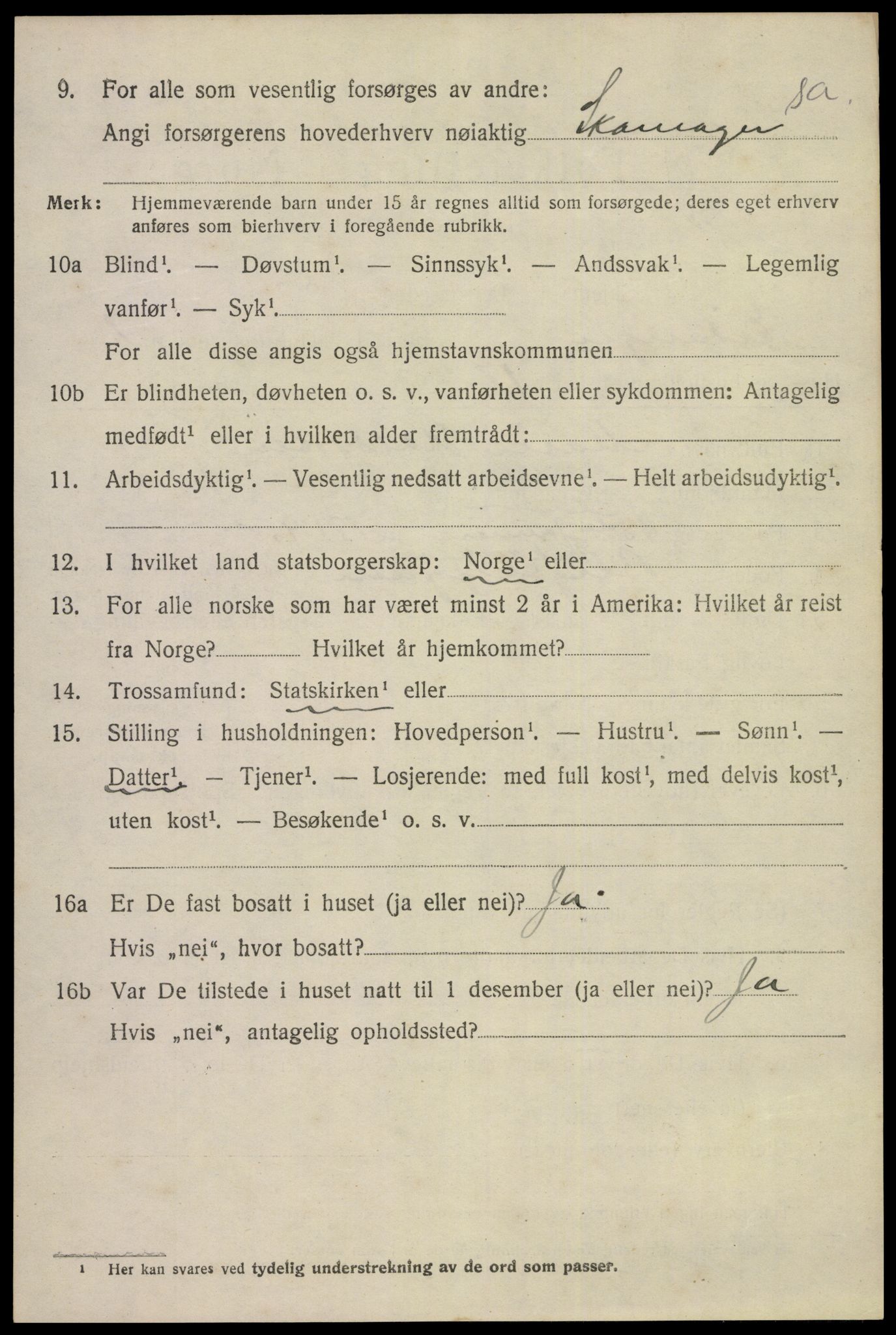 SAKO, Folketelling 1920 for 0813 Eidanger herred, 1920, s. 1823