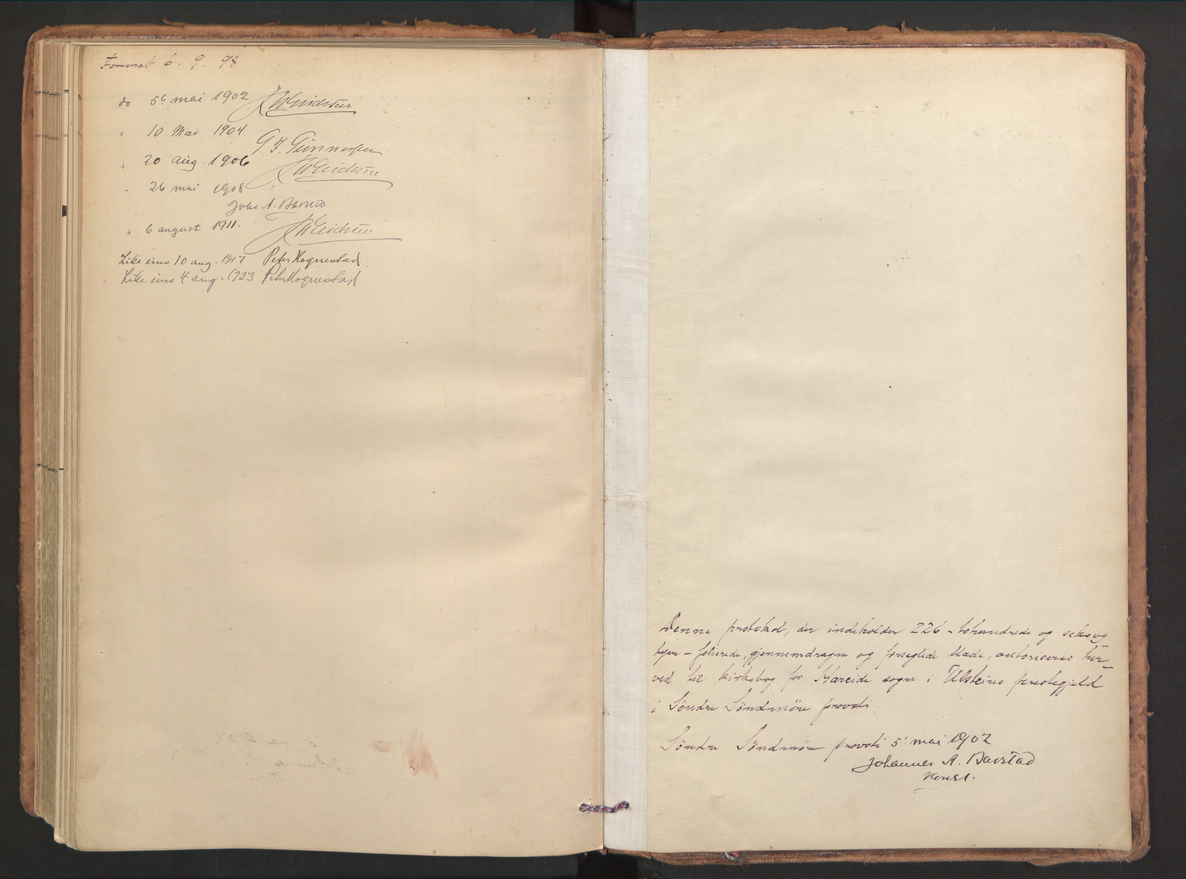 Ministerialprotokoller, klokkerbøker og fødselsregistre - Møre og Romsdal, SAT/A-1454/510/L0123: Ministerialbok nr. 510A03, 1898-1922, s. 226