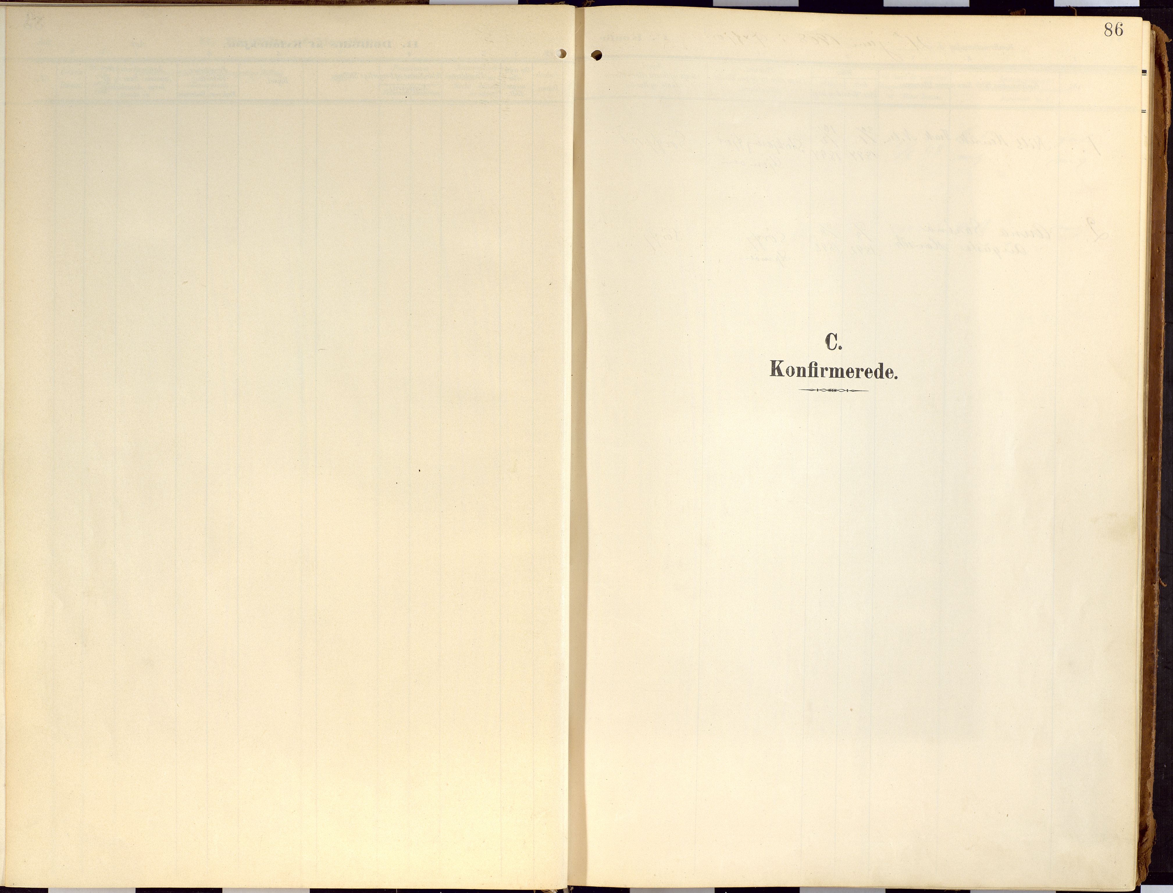 Loppa sokneprestkontor, AV/SATØ-S-1339/H/Ha/L0010kirke: Ministerialbok nr. 10, 1907-1922, s. 86