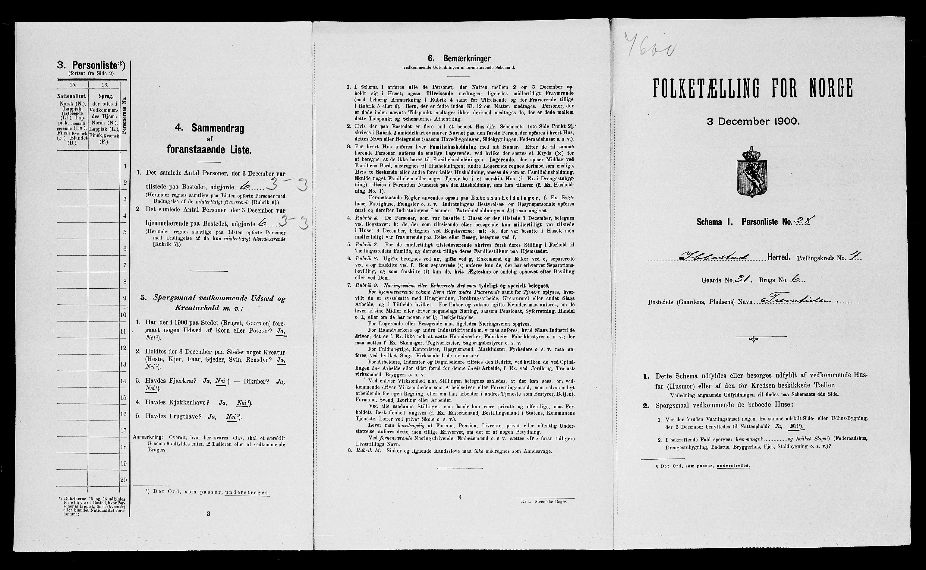 SATØ, Folketelling 1900 for 1917 Ibestad herred, 1900, s. 654