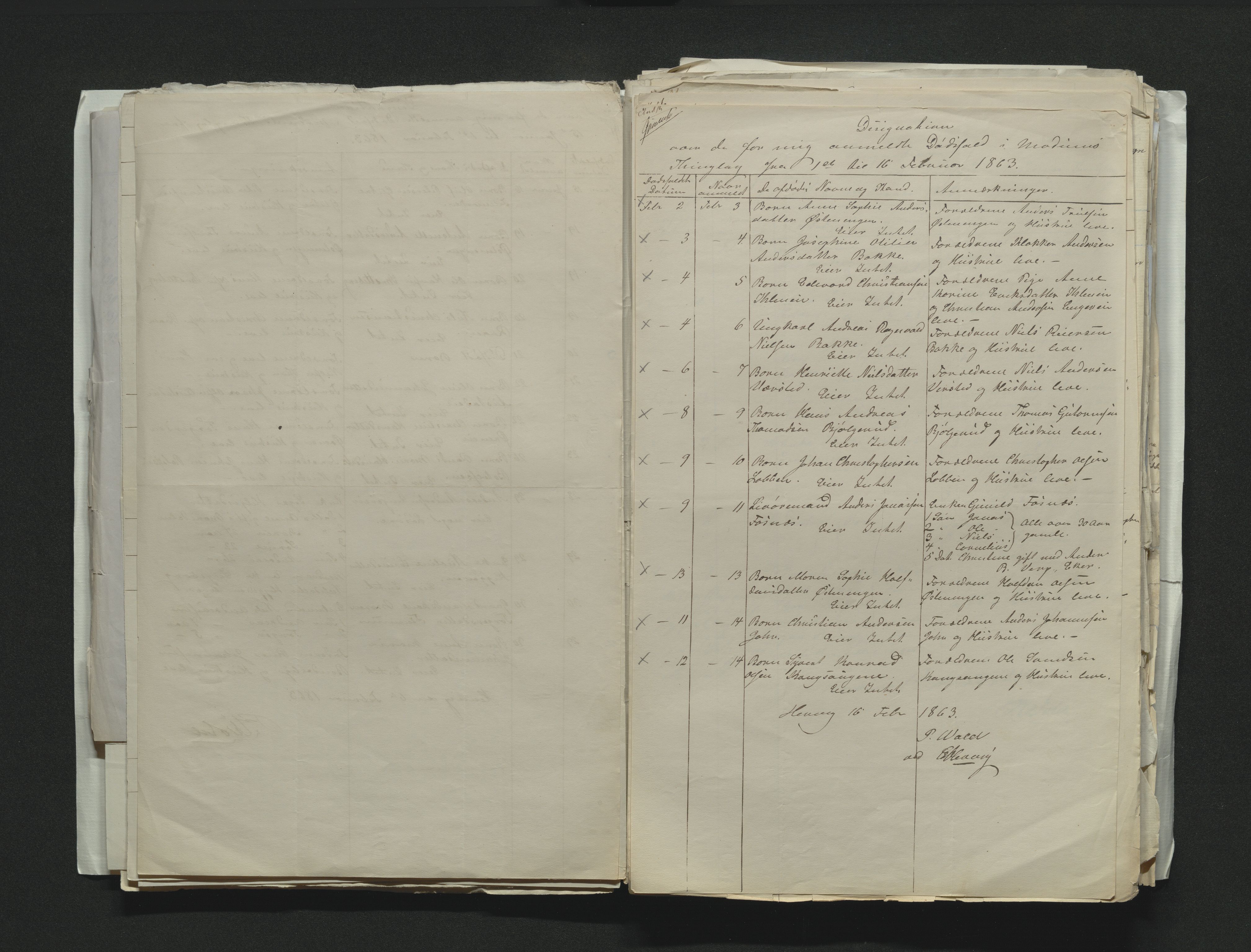 Eiker, Modum og Sigdal sorenskriveri, AV/SAKO-A-123/H/Ha/Hab/L0011: Dødsfallsmeldinger, 1862-1865, s. 235