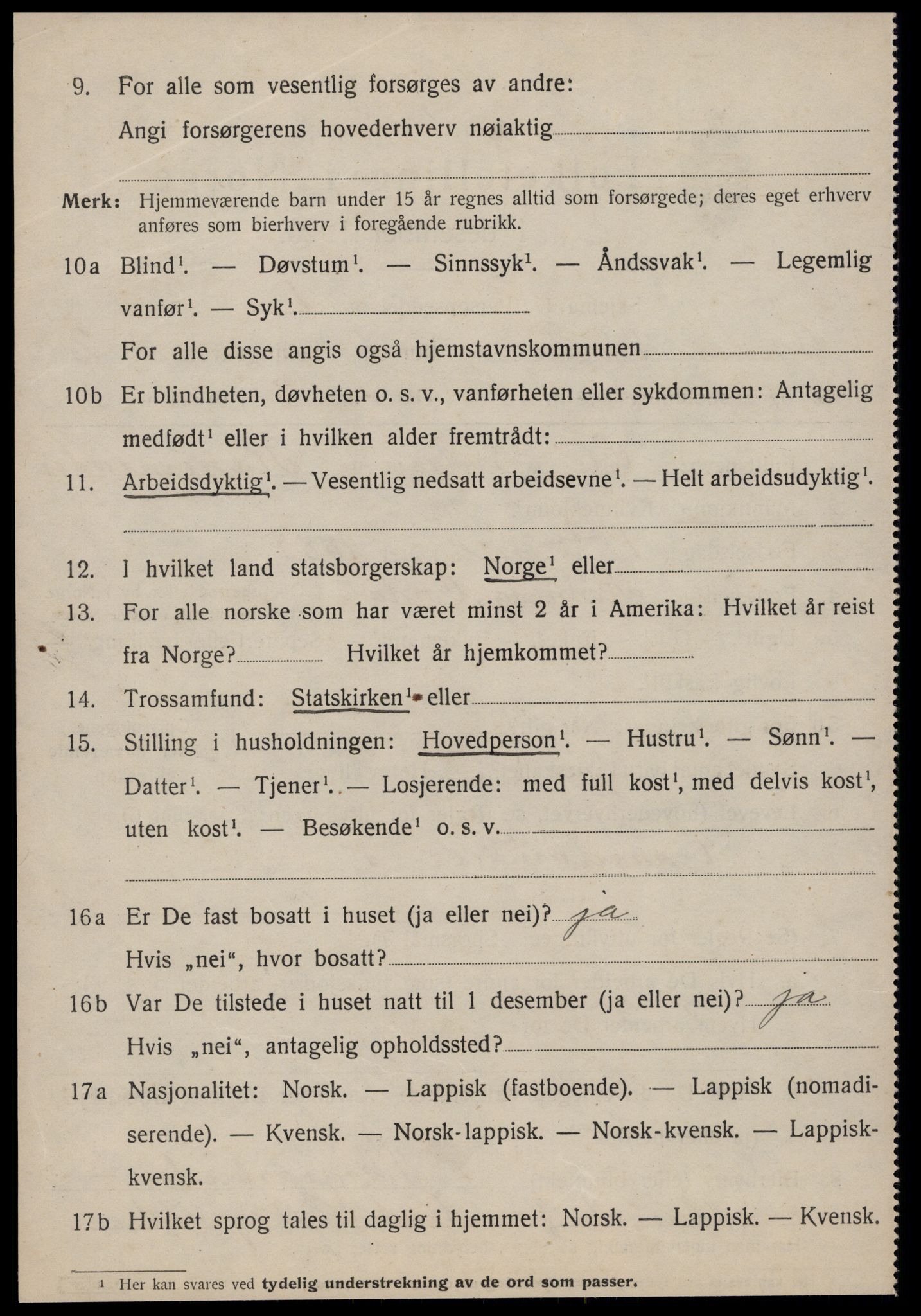 SAT, Folketelling 1920 for 1634 Oppdal herred, 1920, s. 2398