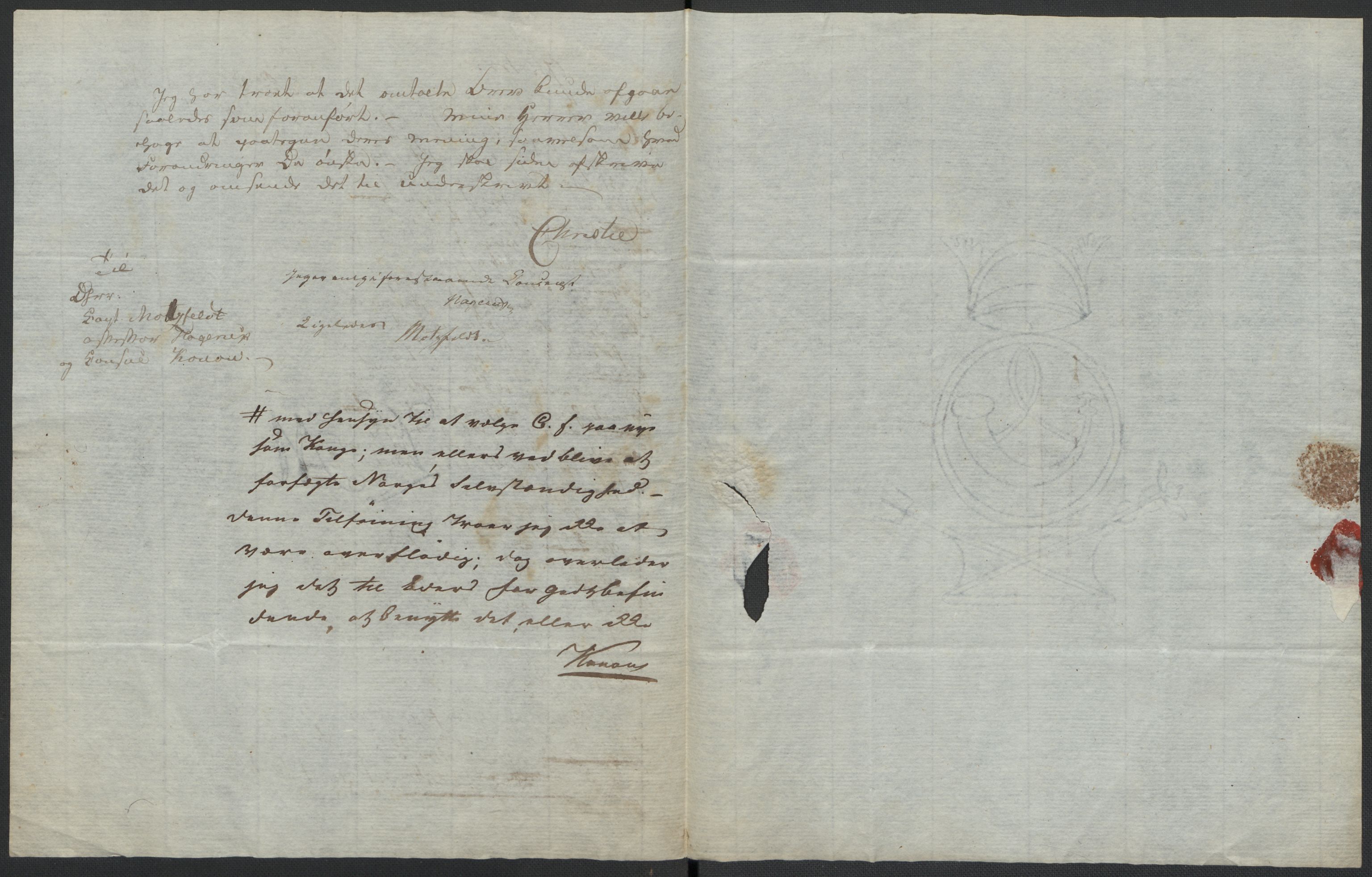Christie, Wilhelm Frimann Koren, RA/PA-0014/F/L0004: Christies dokumenter fra 1814, 1814, s. 203