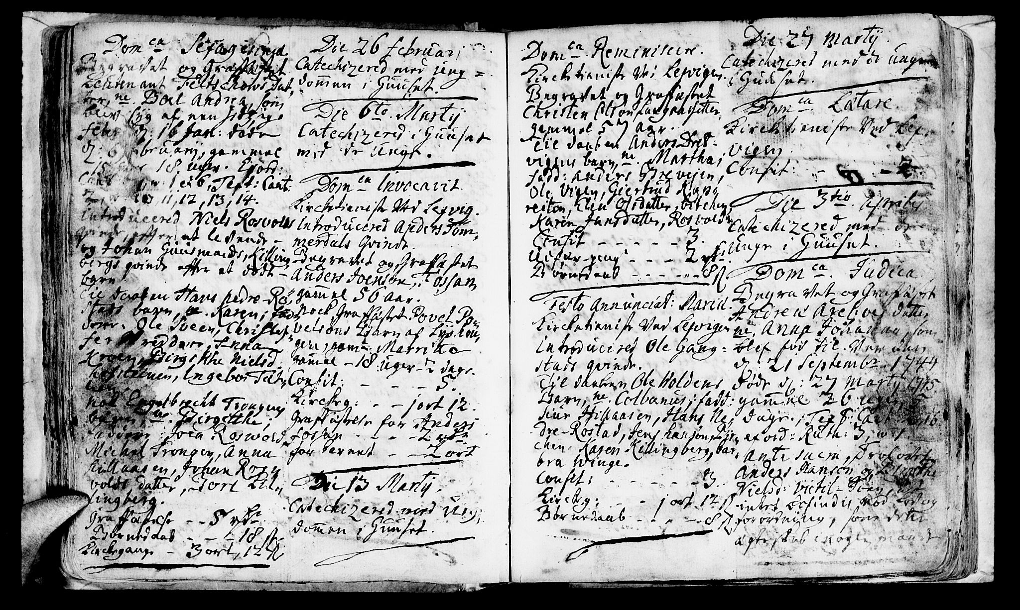 Ministerialprotokoller, klokkerbøker og fødselsregistre - Nord-Trøndelag, AV/SAT-A-1458/701/L0002: Ministerialbok nr. 701A02 /1, 1738-1752