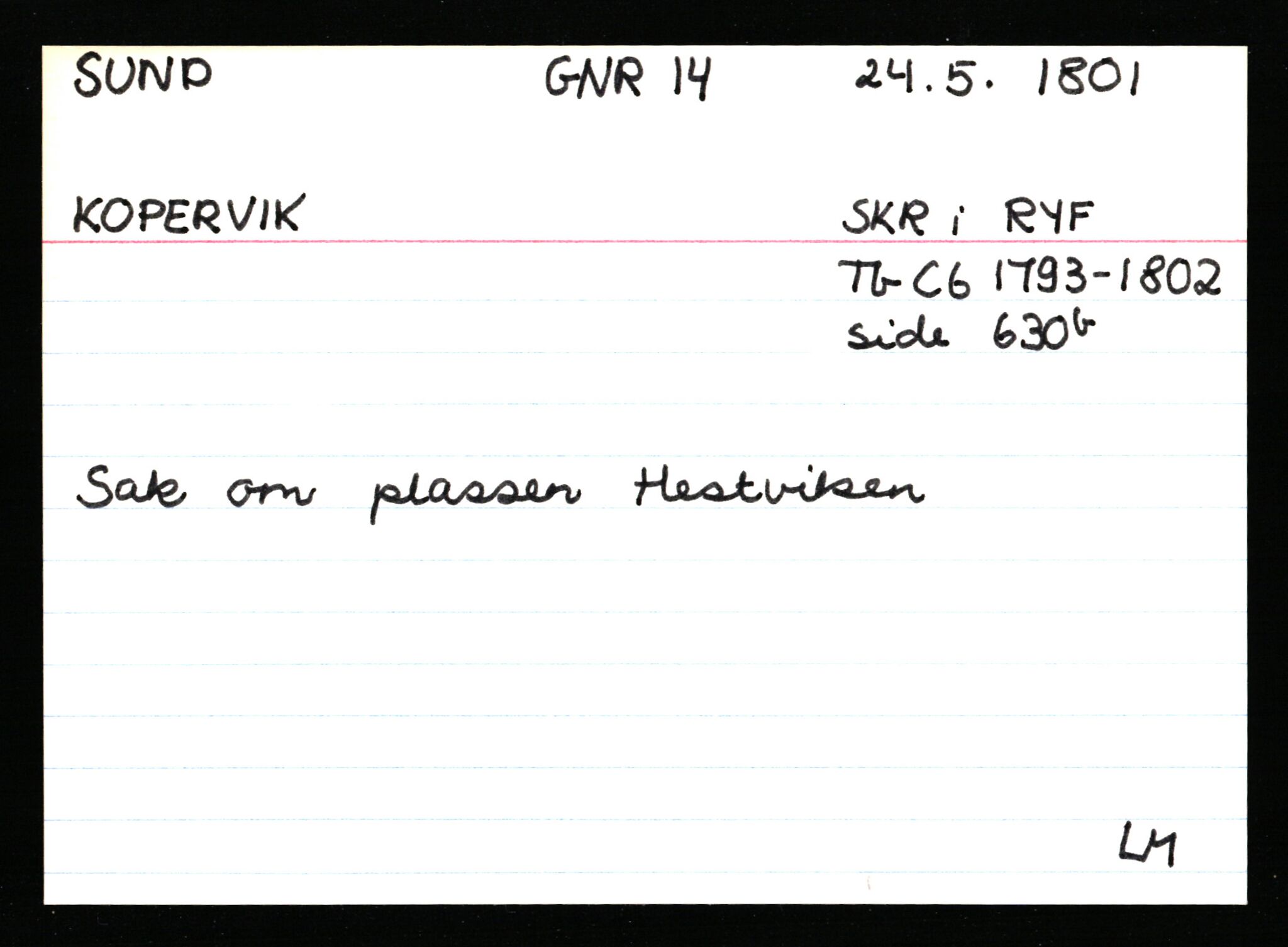 Statsarkivet i Stavanger, AV/SAST-A-101971/03/Y/Ym/L0056: Åstedskort sortert etter gårdsnavn: Stokkeland - Sund, 1600-1950, s. 673