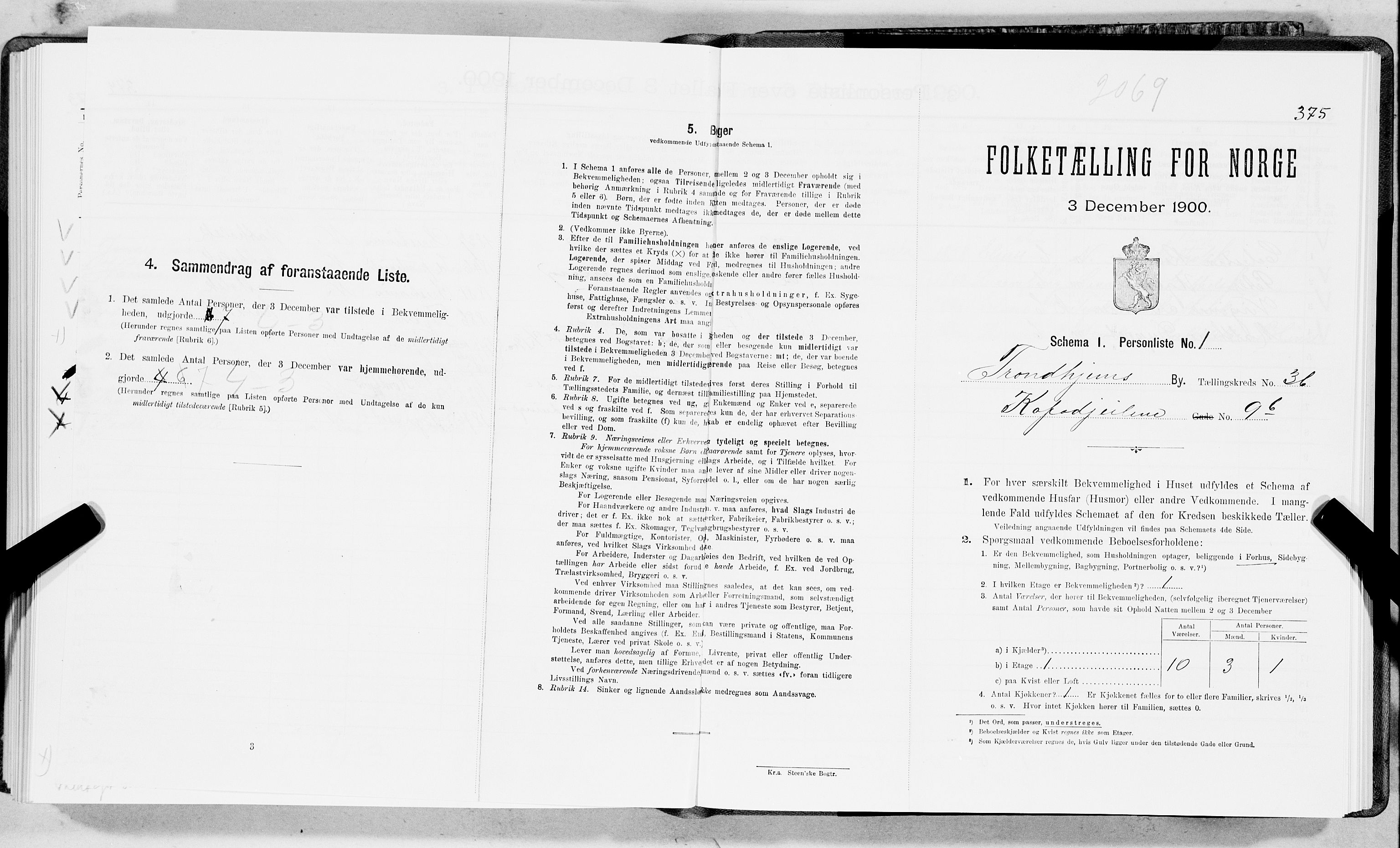 SAT, Folketelling 1900 for 1601 Trondheim kjøpstad, 1900, s. 6142