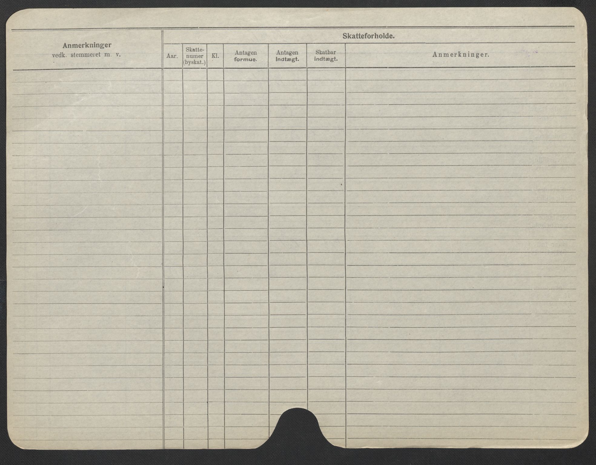 Oslo folkeregister, Registerkort, SAO/A-11715/F/Fa/Fac/L0022: Kvinner, 1906-1914, s. 653b