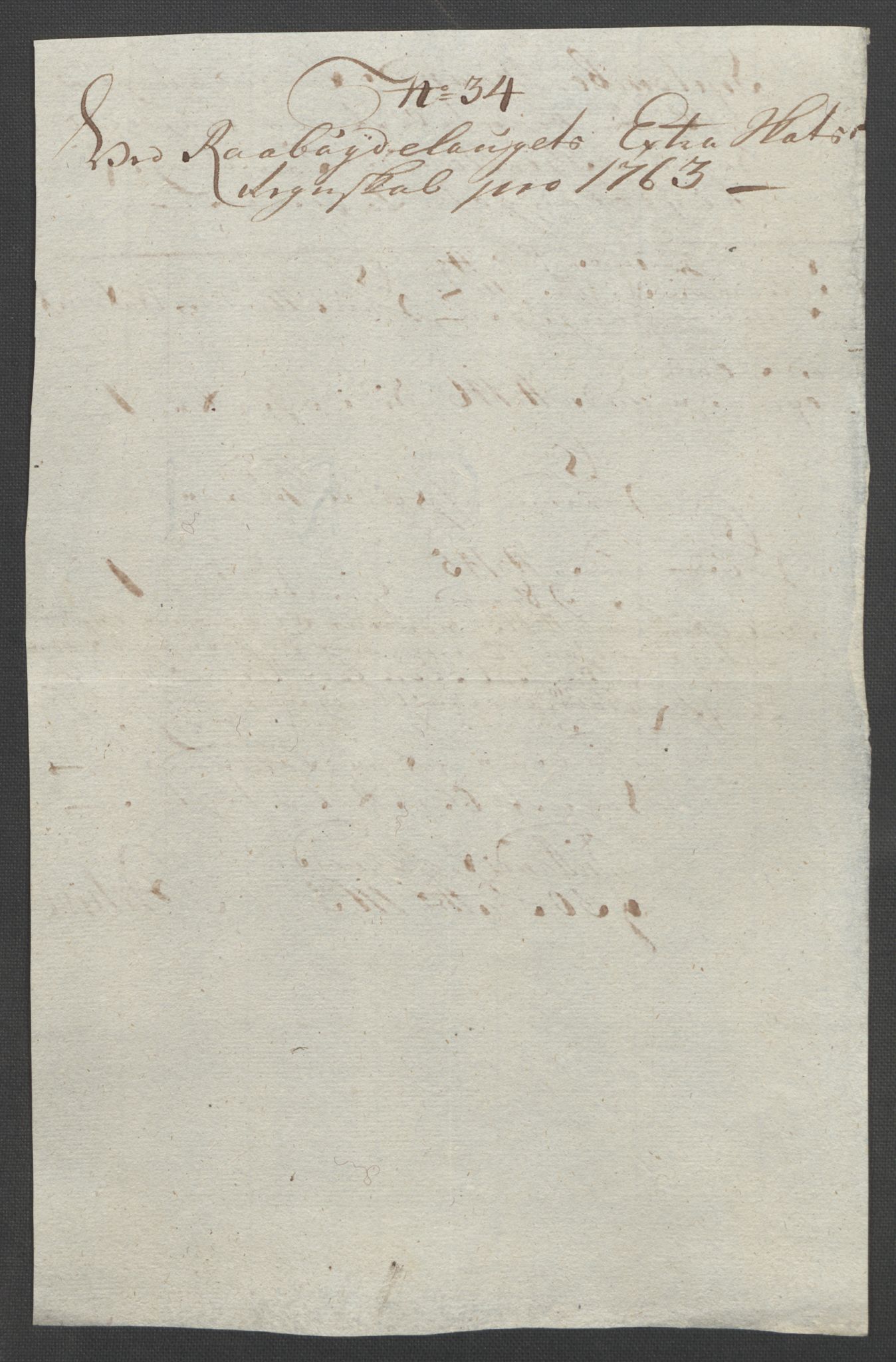 Rentekammeret inntil 1814, Reviderte regnskaper, Fogderegnskap, AV/RA-EA-4092/R40/L2517: Ekstraskatten Råbyggelag, 1762-1763, s. 361