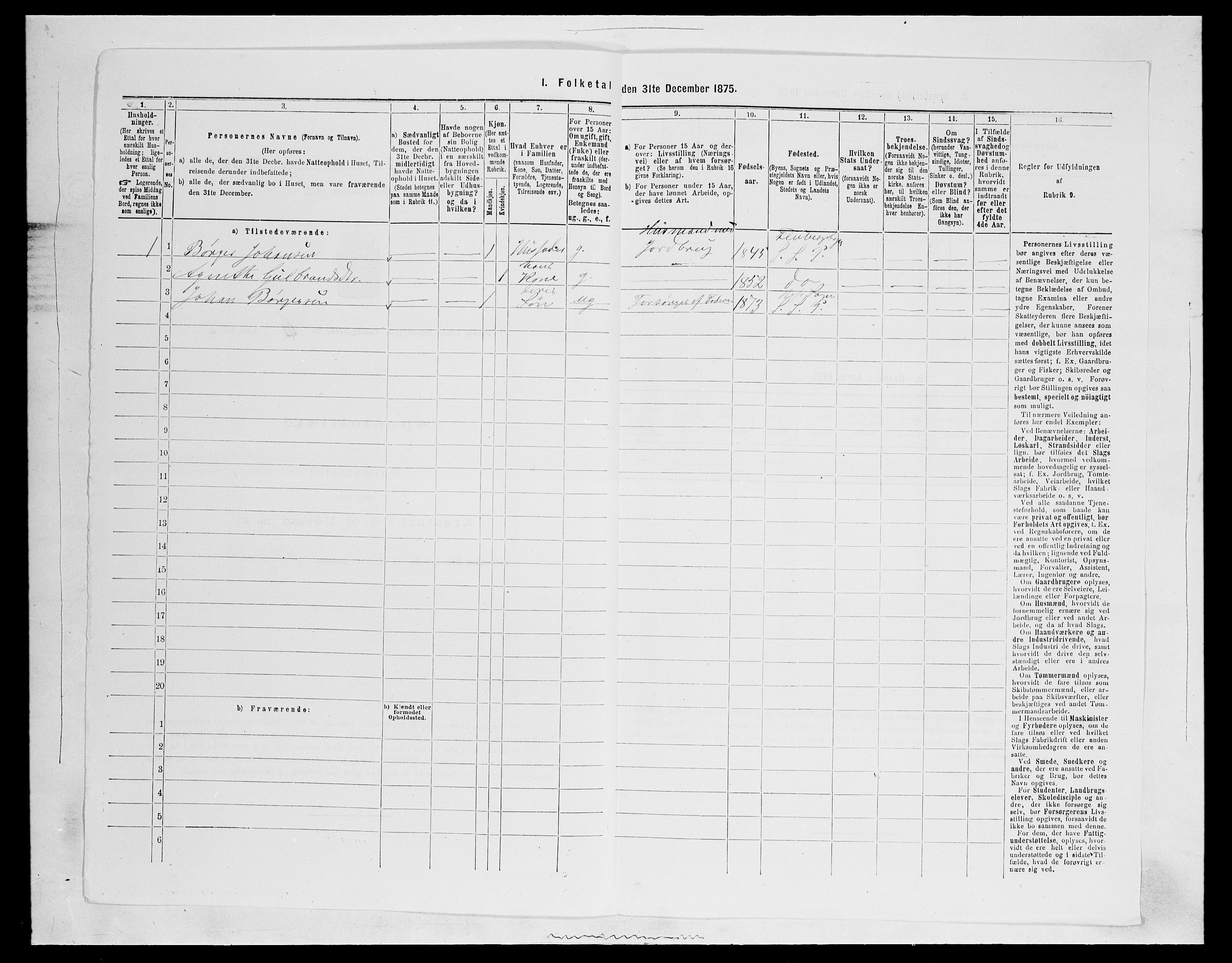 SAH, Folketelling 1875 for 0536P Søndre Land prestegjeld, 1875, s. 870