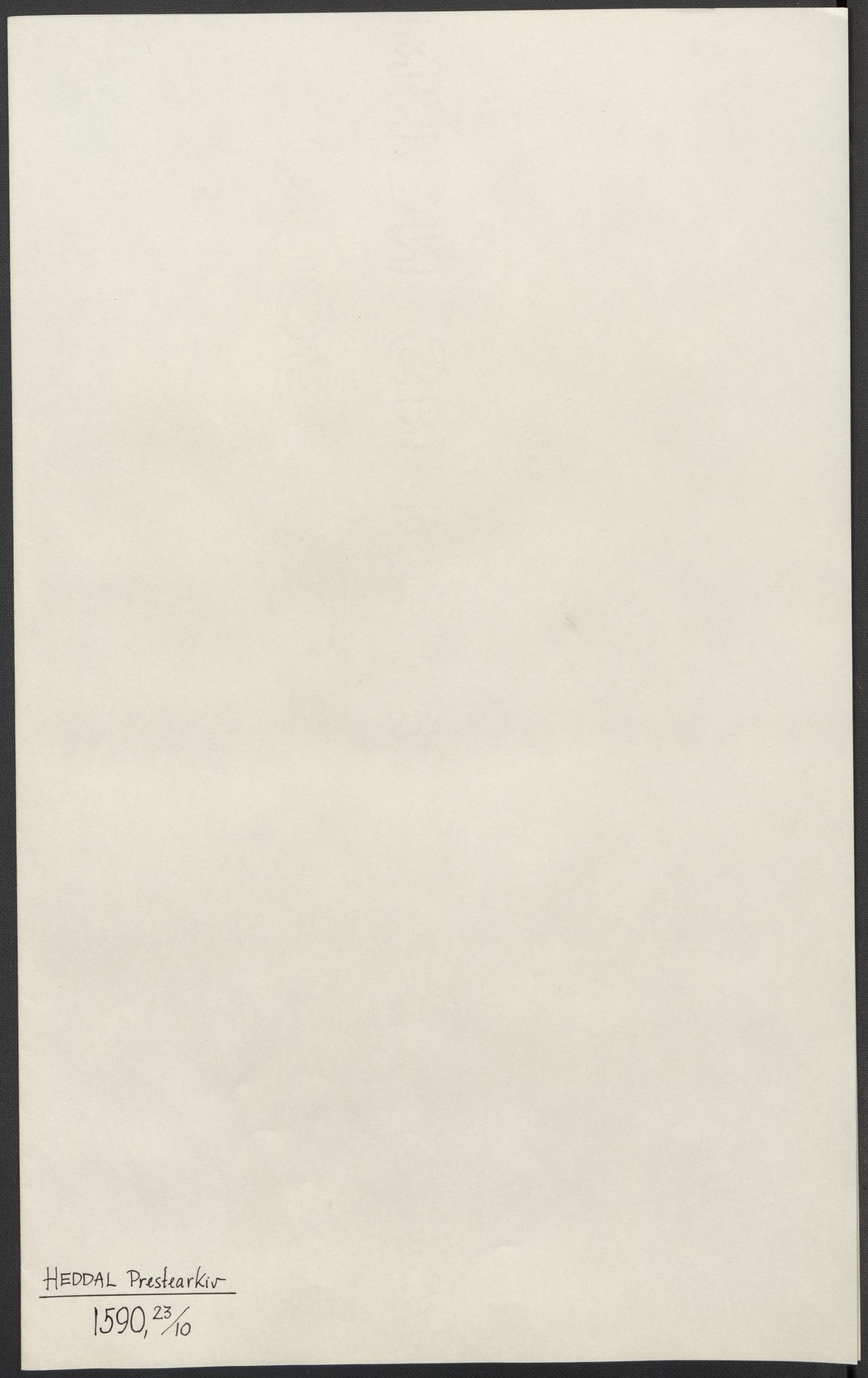 Riksarkivets diplomsamling, RA/EA-5965/F15/L0028: Prestearkiv - Telemark, 1572-1769, s. 67