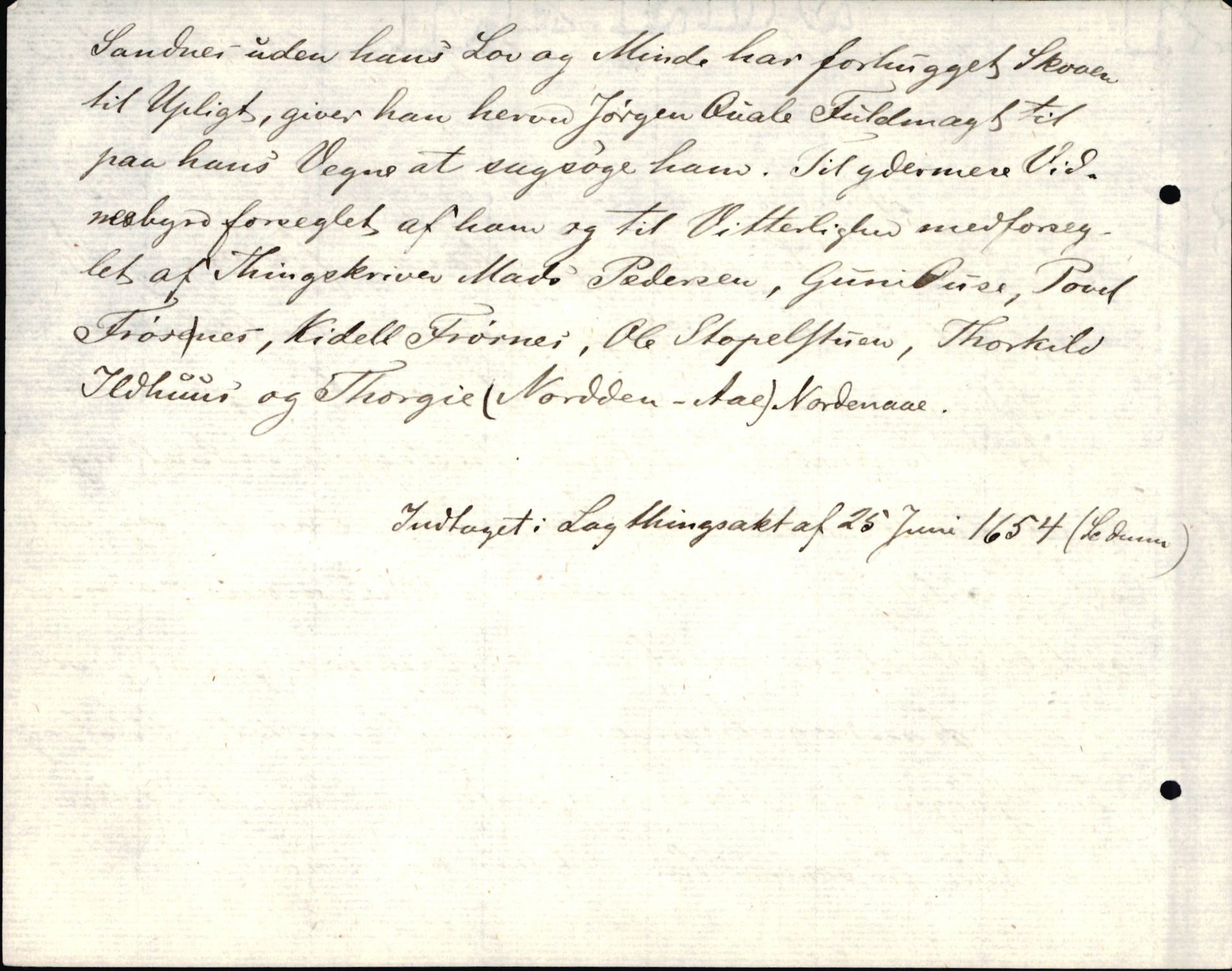 Riksarkivets diplomsamling, AV/RA-EA-5965/F35/F35d/L0004: Innlånte diplomer, seddelregister, 1643-1660, s. 322