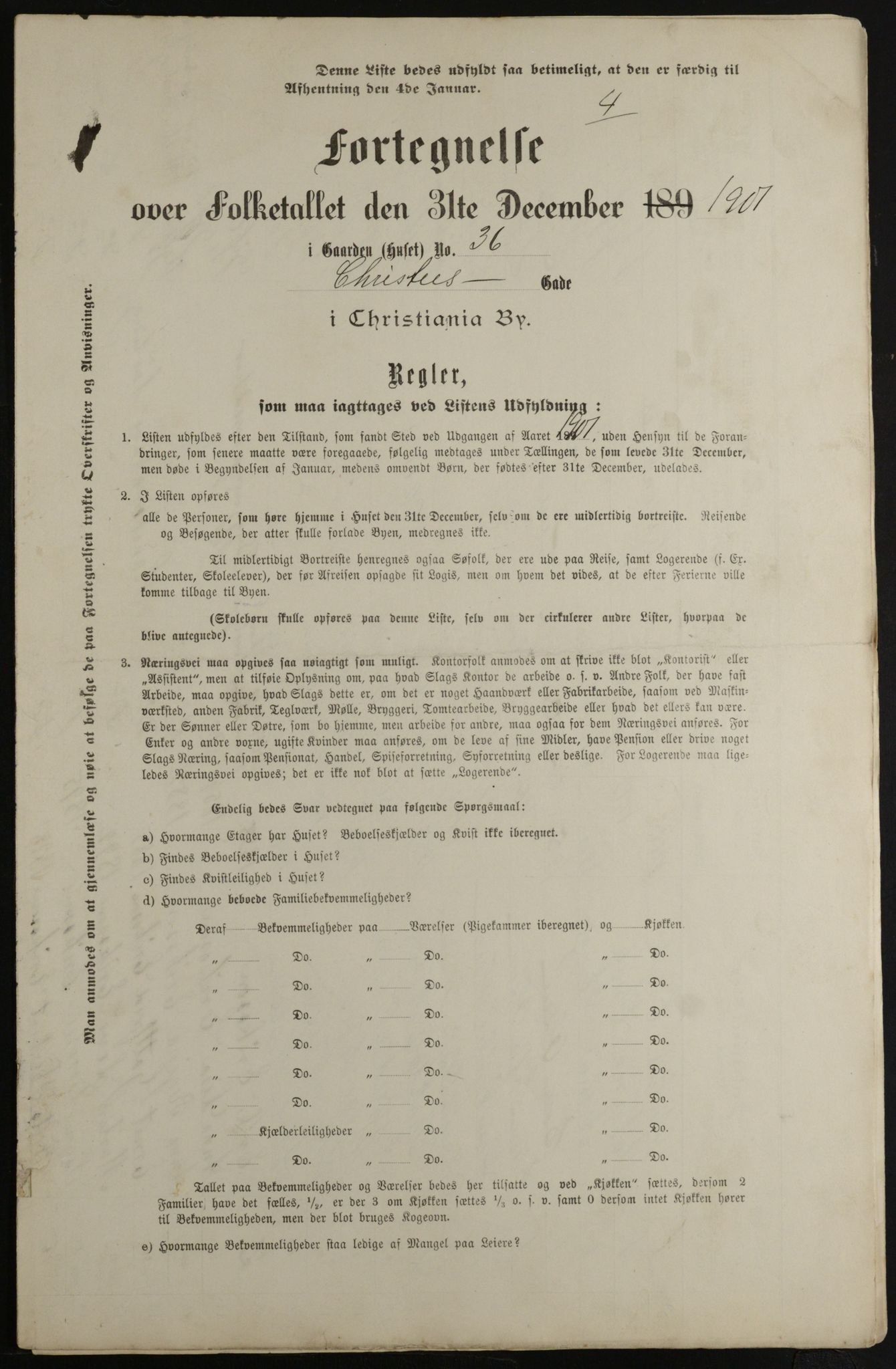 OBA, Kommunal folketelling 31.12.1901 for Kristiania kjøpstad, 1901, s. 2074