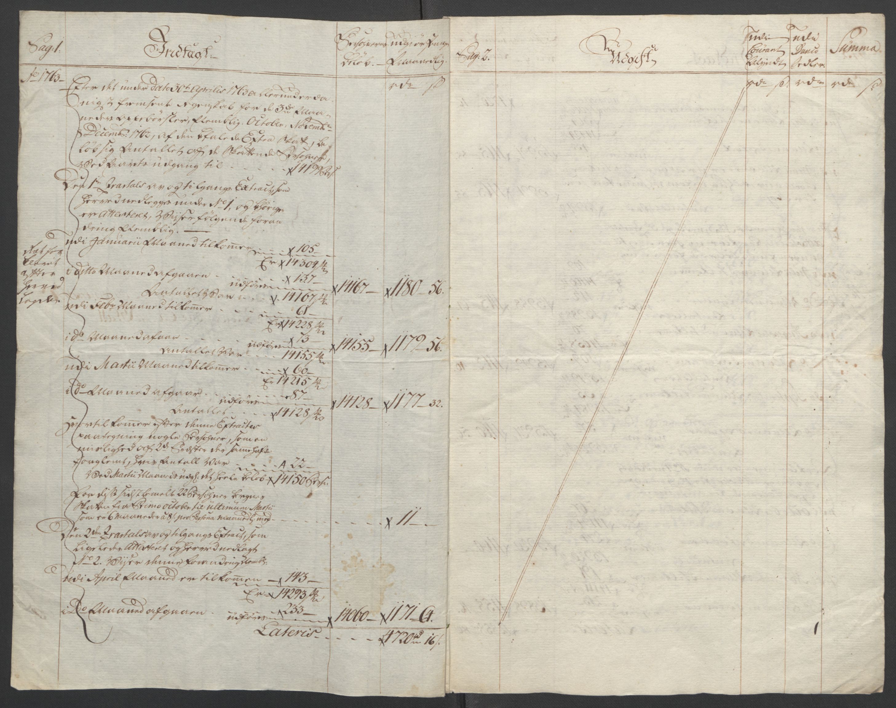 Rentekammeret inntil 1814, Reviderte regnskaper, Fogderegnskap, AV/RA-EA-4092/R39/L2424: Ekstraskatten Nedenes, 1762-1767, s. 23