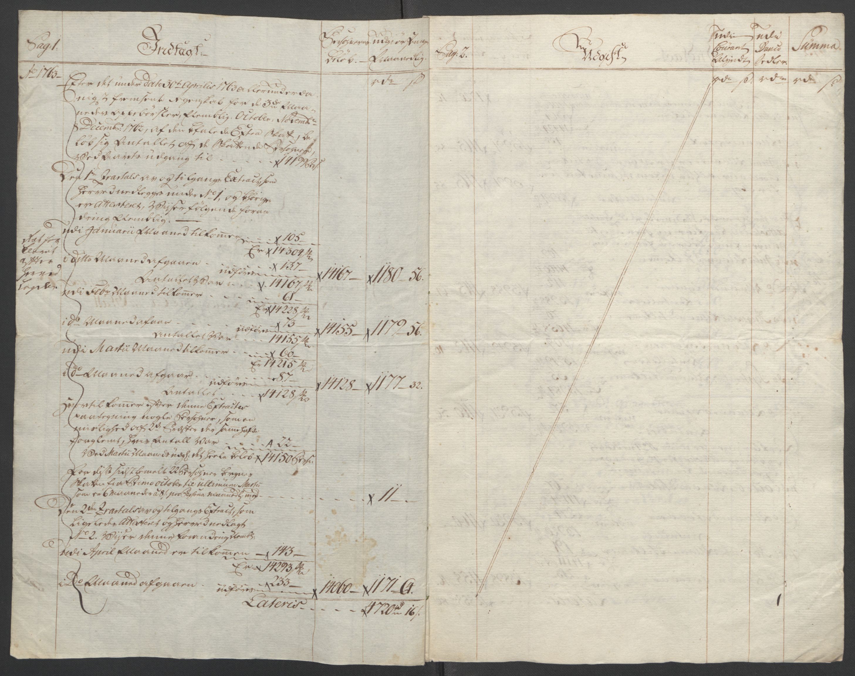 Rentekammeret inntil 1814, Reviderte regnskaper, Fogderegnskap, AV/RA-EA-4092/R39/L2424: Ekstraskatten Nedenes, 1762-1767, s. 23