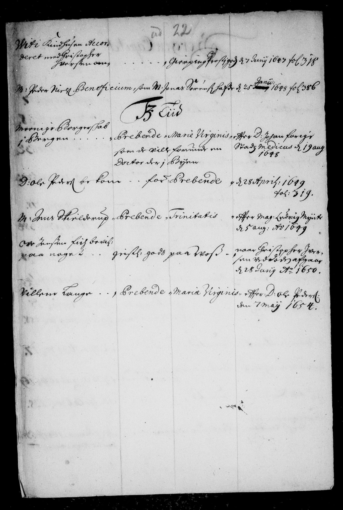 Danske Kanselli, Skapsaker, AV/RA-EA-4061/F/L0055: Skap 14, pakke 18A-18B, litra Ø, 1607-1704, s. 417