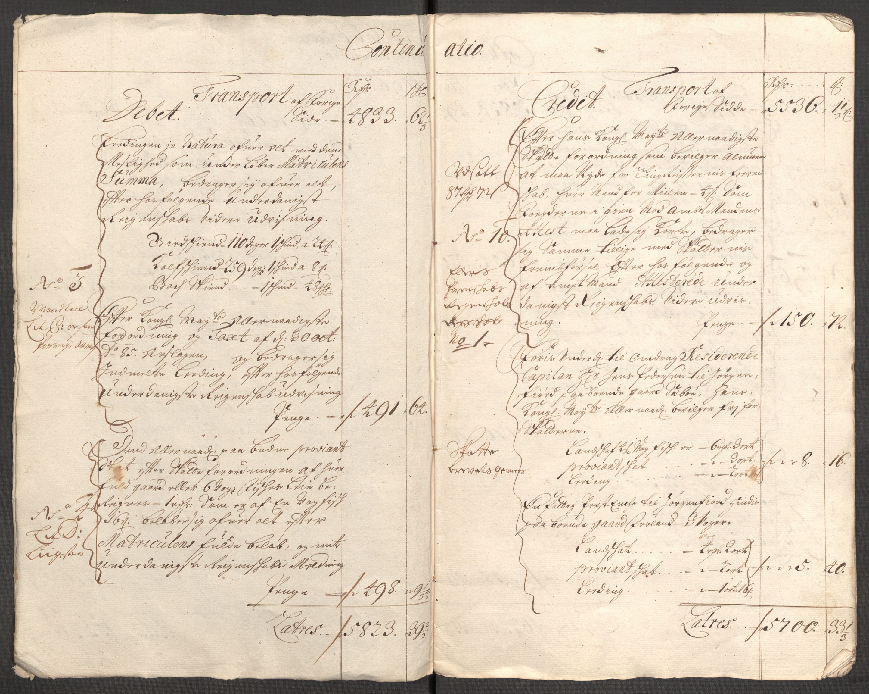 Rentekammeret inntil 1814, Reviderte regnskaper, Fogderegnskap, AV/RA-EA-4092/R54/L3556: Fogderegnskap Sunnmøre, 1696-1698, s. 5