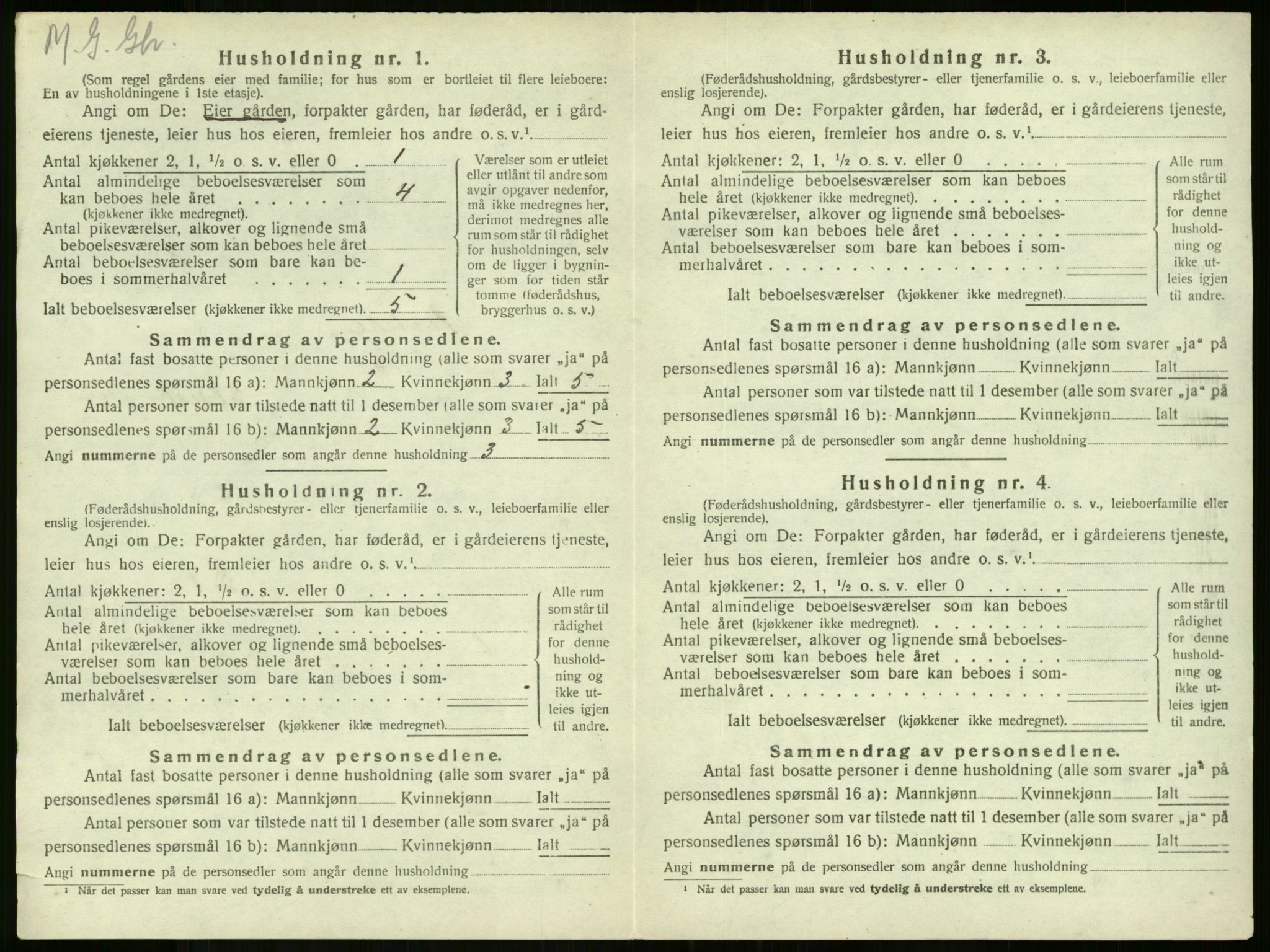 SAKO, Folketelling 1920 for 0720 Stokke herred, 1920, s. 1465