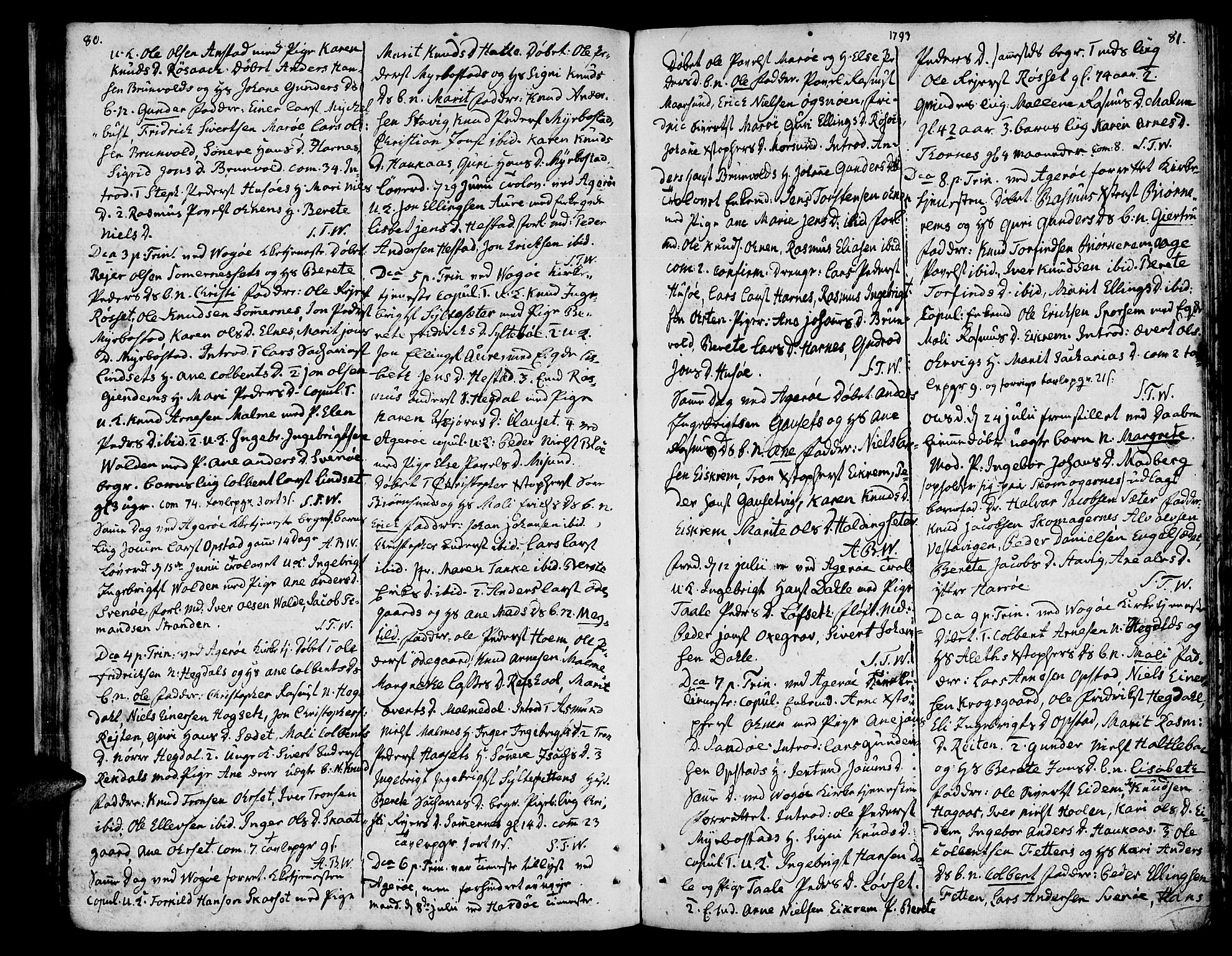 Ministerialprotokoller, klokkerbøker og fødselsregistre - Møre og Romsdal, AV/SAT-A-1454/560/L0717: Ministerialbok nr. 560A01, 1785-1808, s. 80-81