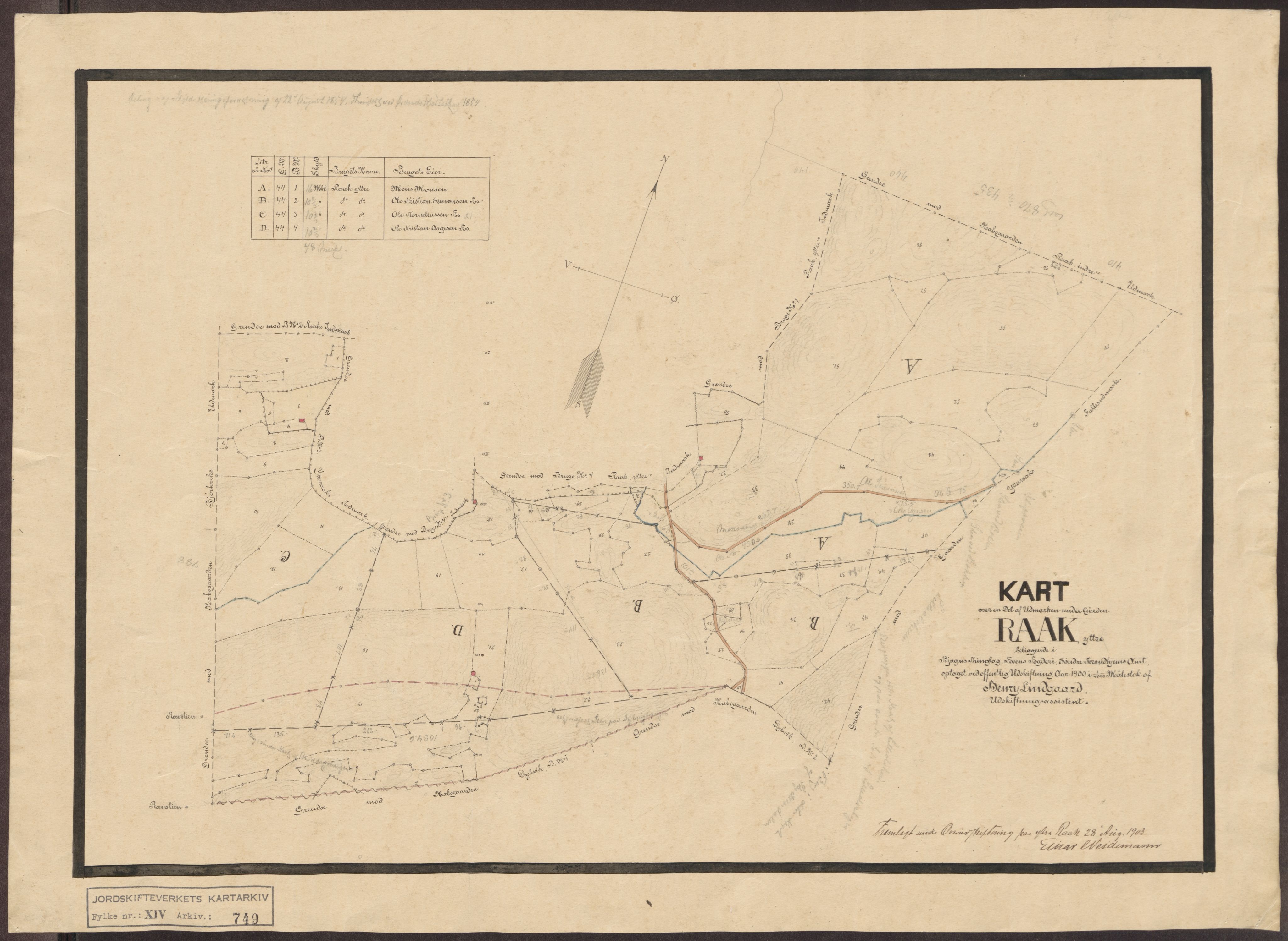 Jordskifteverkets kartarkiv, AV/RA-S-3929/T, 1859-1988, s. 1132