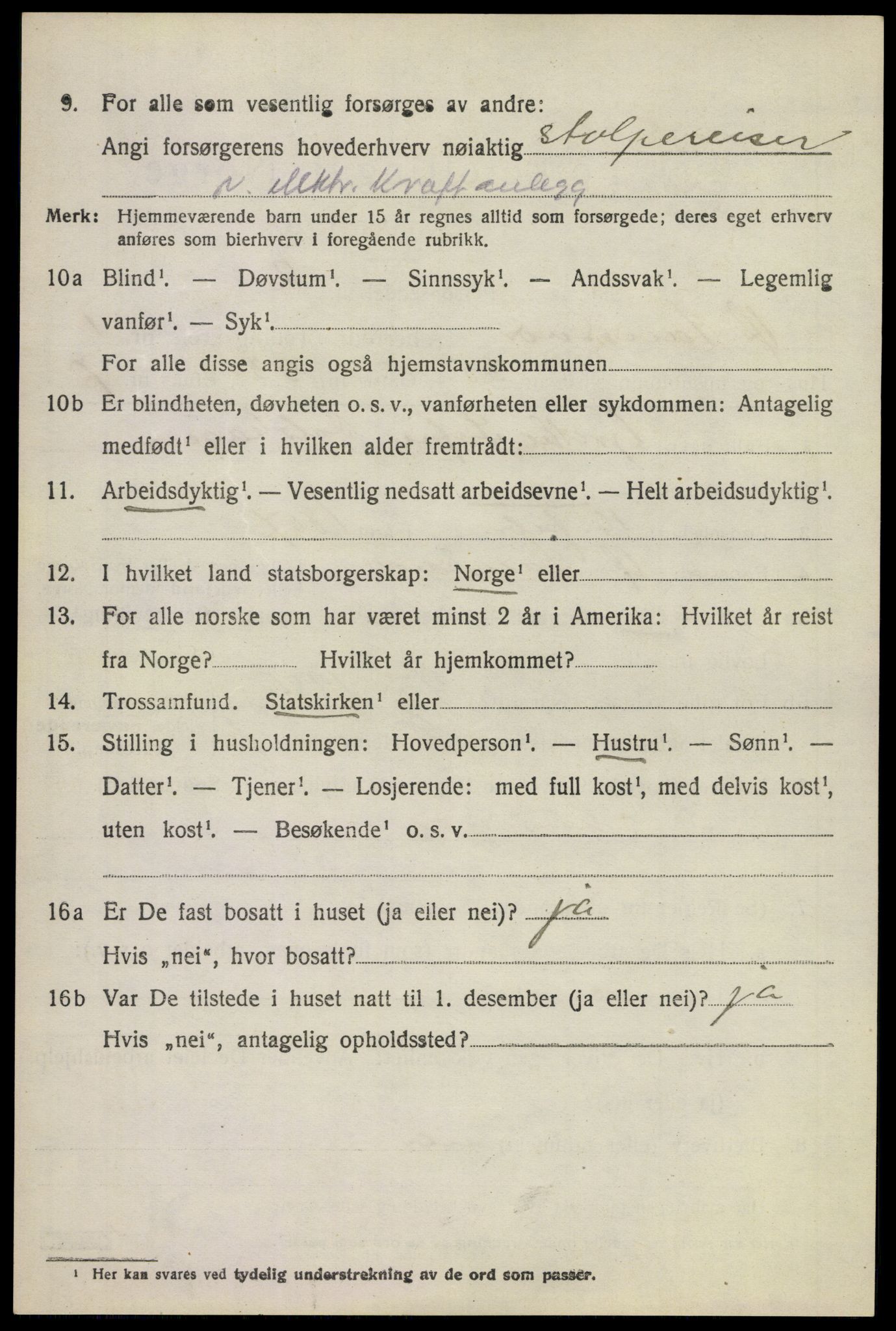 SAKO, Folketelling 1920 for 0630 Øvre Sandsvær herred, 1920, s. 1359