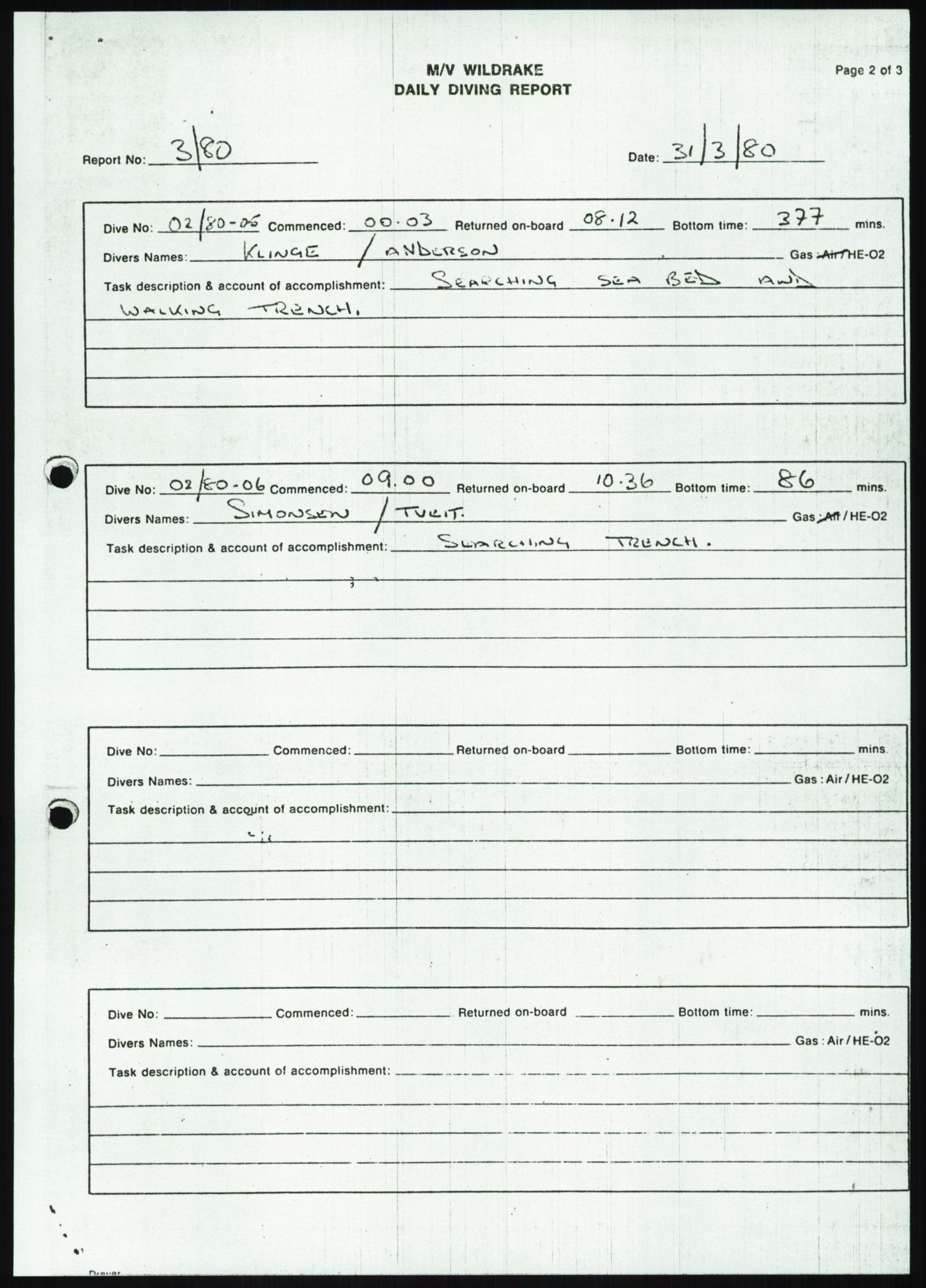 Justisdepartementet, Granskningskommisjonen ved Alexander Kielland-ulykken 27.3.1980, AV/RA-S-1165/D/L0018: R Feltopprydning (Doku.liste + R2, R4-R6 av 6), 1980-1981, s. 123