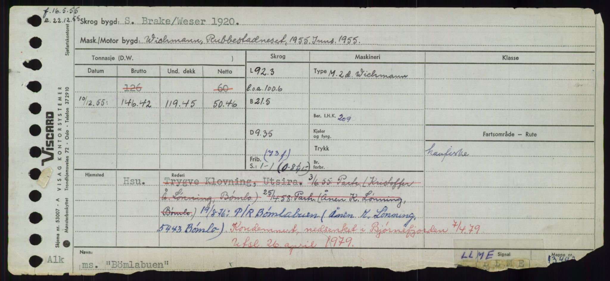 Sjøfartsdirektoratet med forløpere, Skipsmålingen, AV/RA-S-1627/H/Hd/L0006: Fartøy, Byg-Båt, s. 815