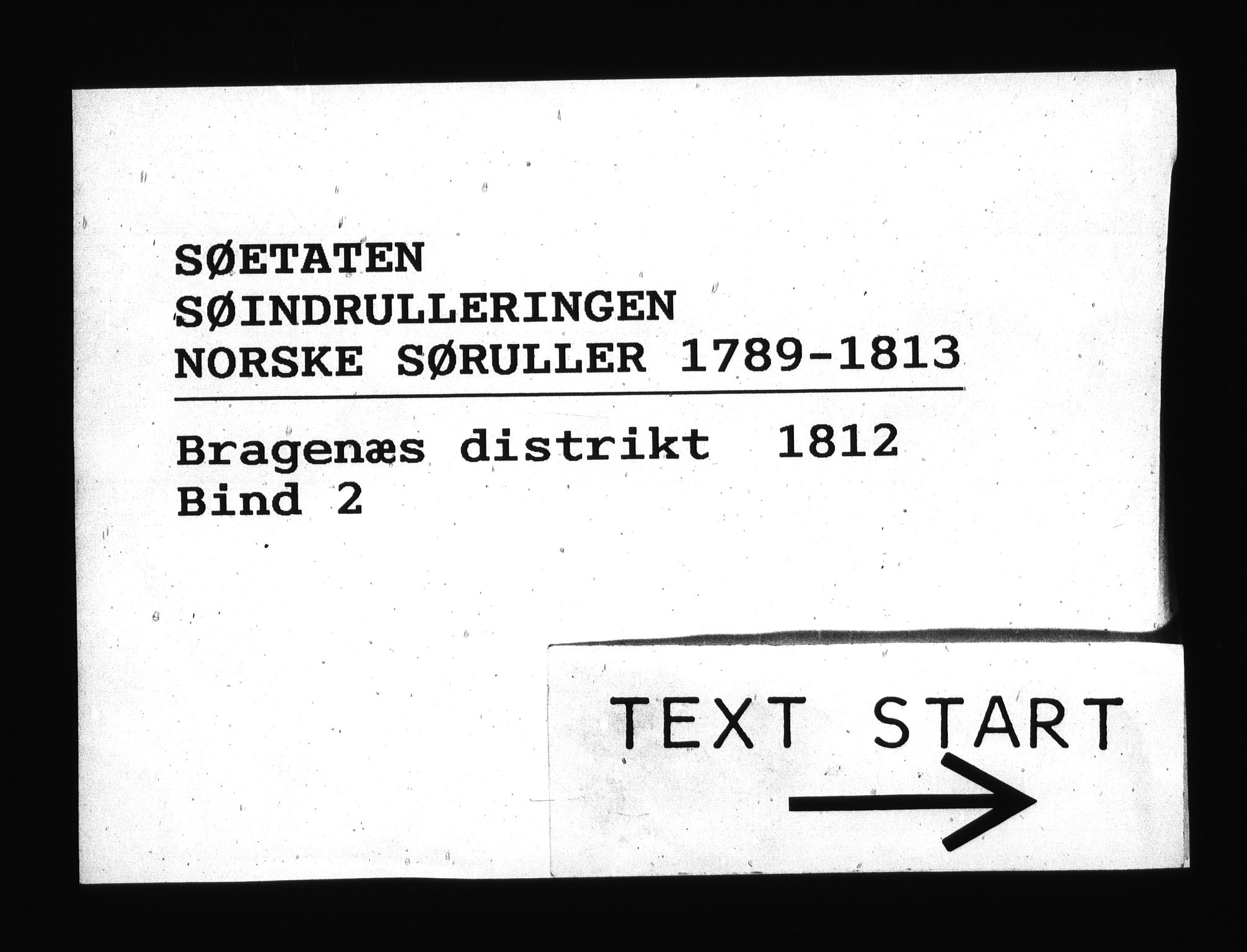 Sjøetaten, RA/EA-3110/F/L0165: Bragernes distrikt, bind 2, 1812