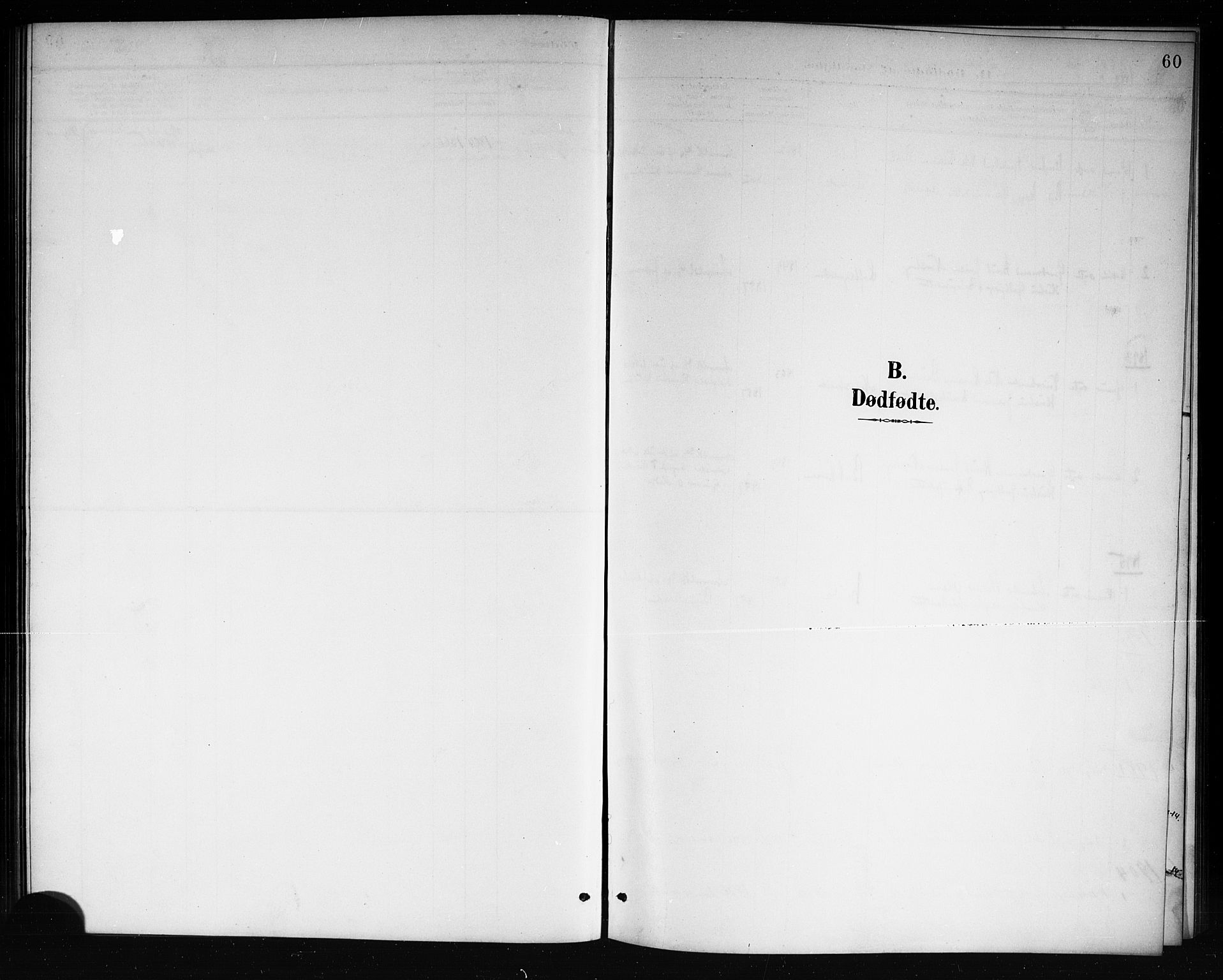 Mo kirkebøker, AV/SAKO-A-286/G/Ga/L0002: Klokkerbok nr. I 2, 1892-1914, s. 60
