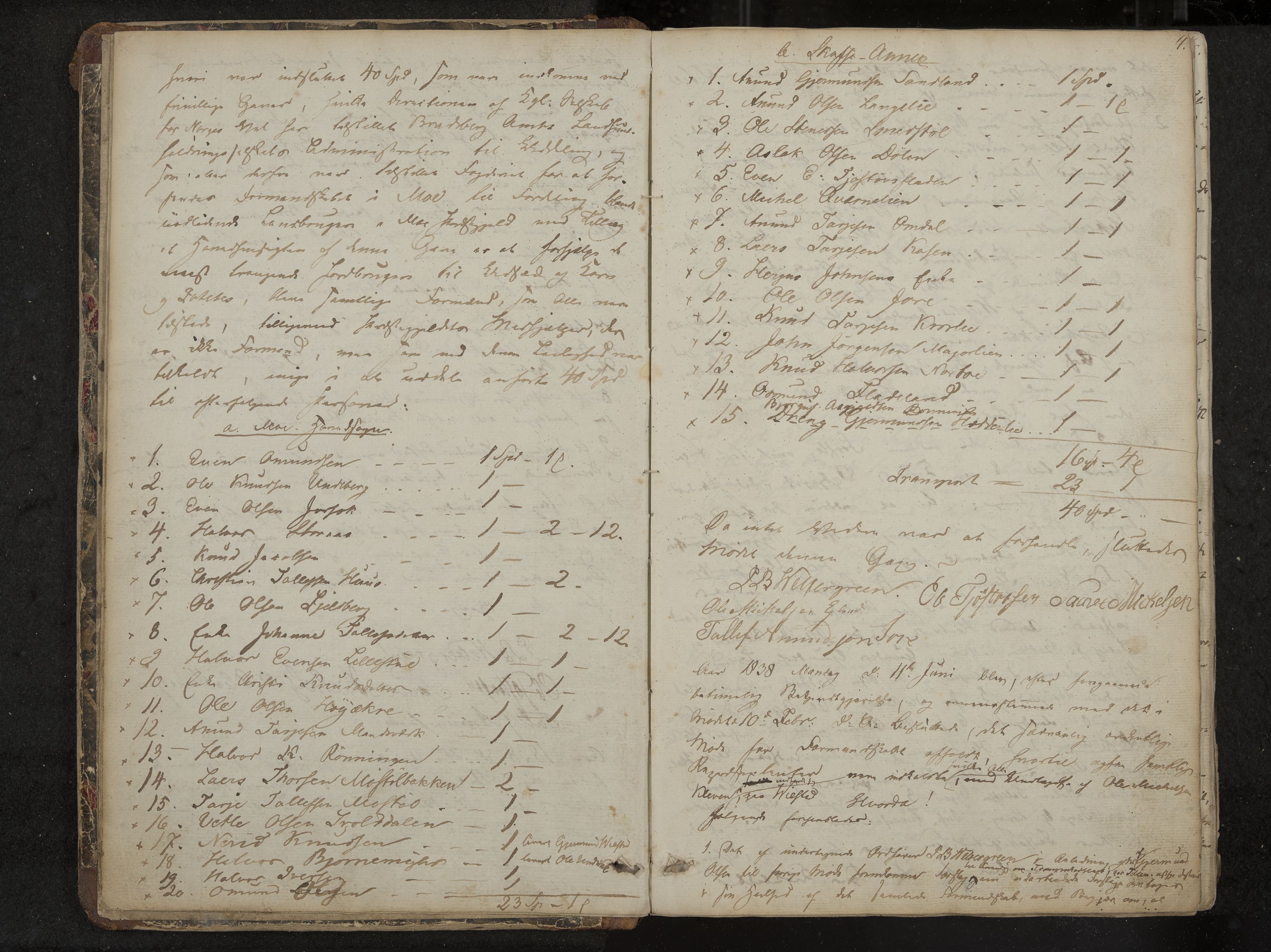 Mo formannskap og sentraladministrasjon, IKAK/0832021/A/L0001: Møtebok Mo og Skafså, 1837-1882, s. 4