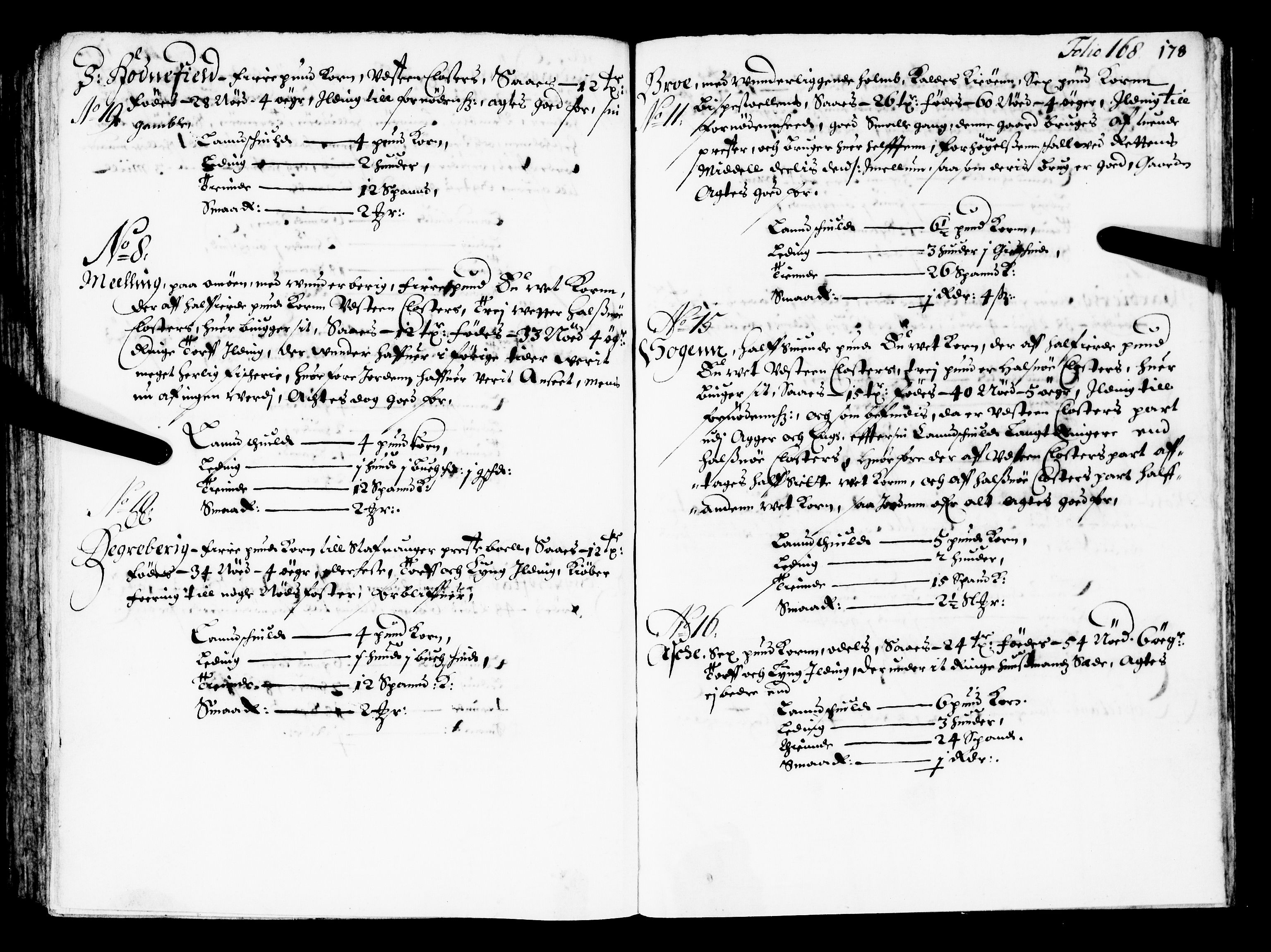 Rentekammeret inntil 1814, Realistisk ordnet avdeling, AV/RA-EA-4070/N/Nb/Nba/L0033: Ryfylke fogderi, 1668, s. 167b-168a