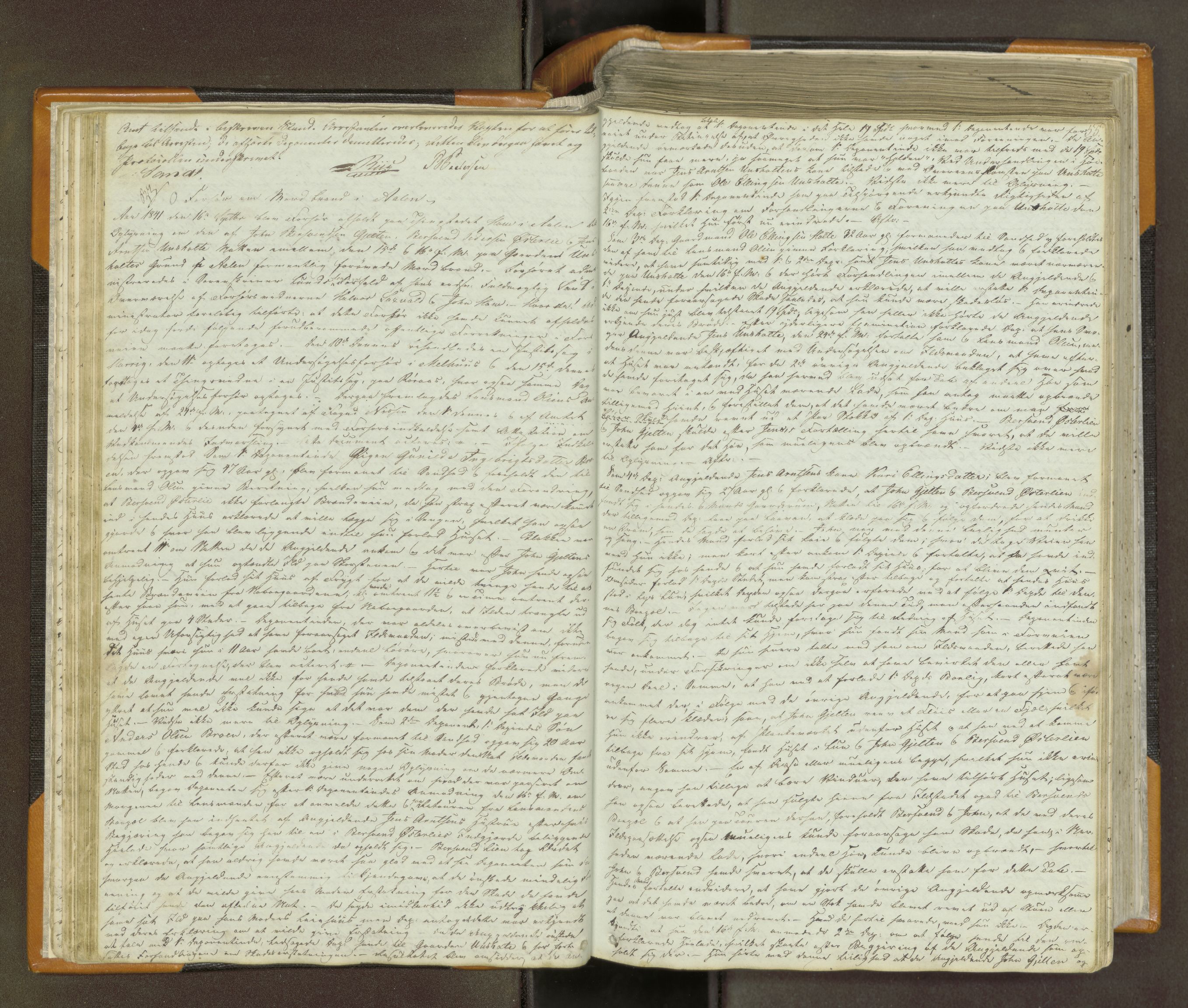 Gauldal sorenskriveri, AV/SAT-A-0014/1/1/1B/L0004: Ekstrarettsprotokoller, 1841-1853, s. 54b-55a