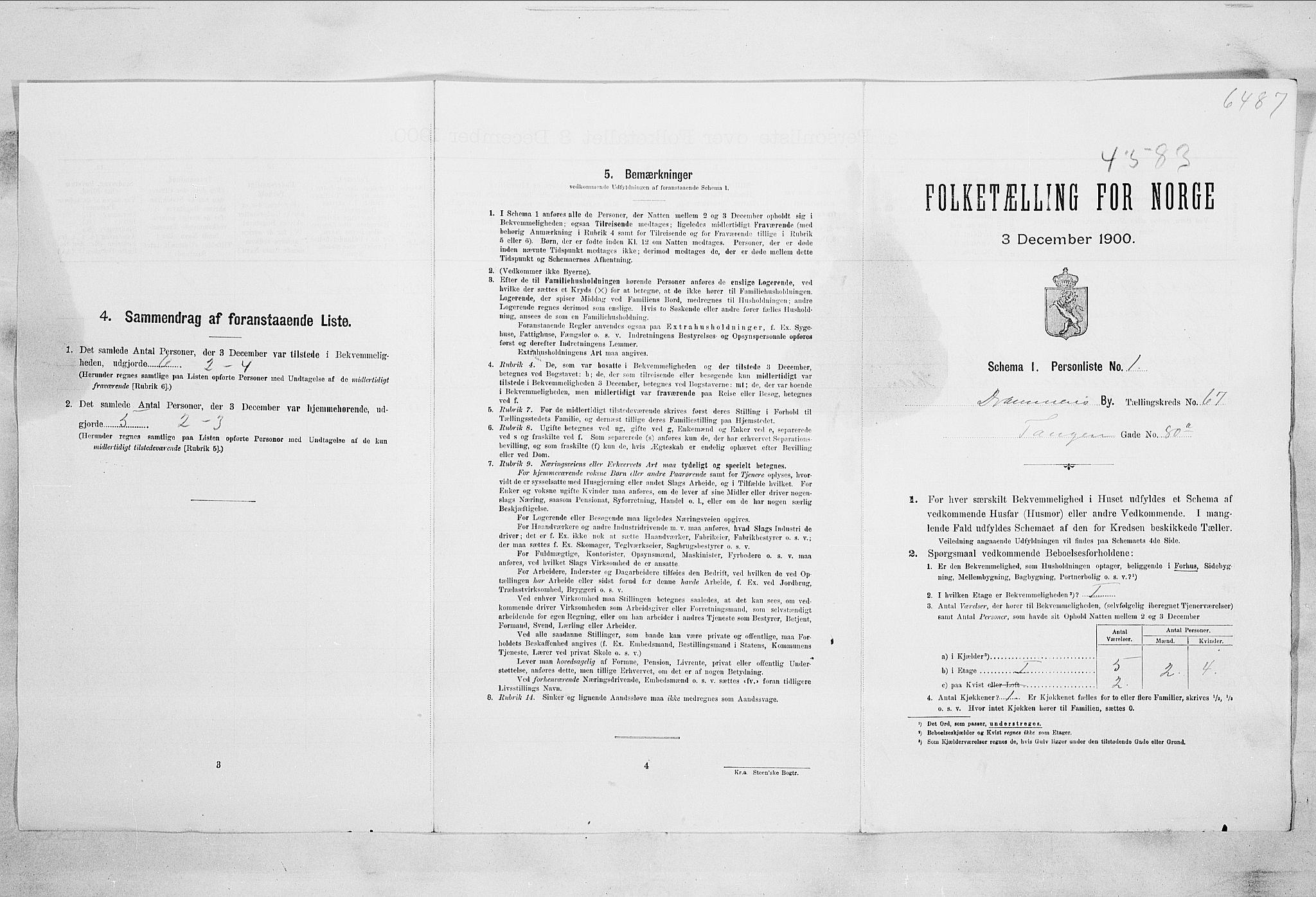 RA, Folketelling 1900 for 0602 Drammen kjøpstad, 1900, s. 14230