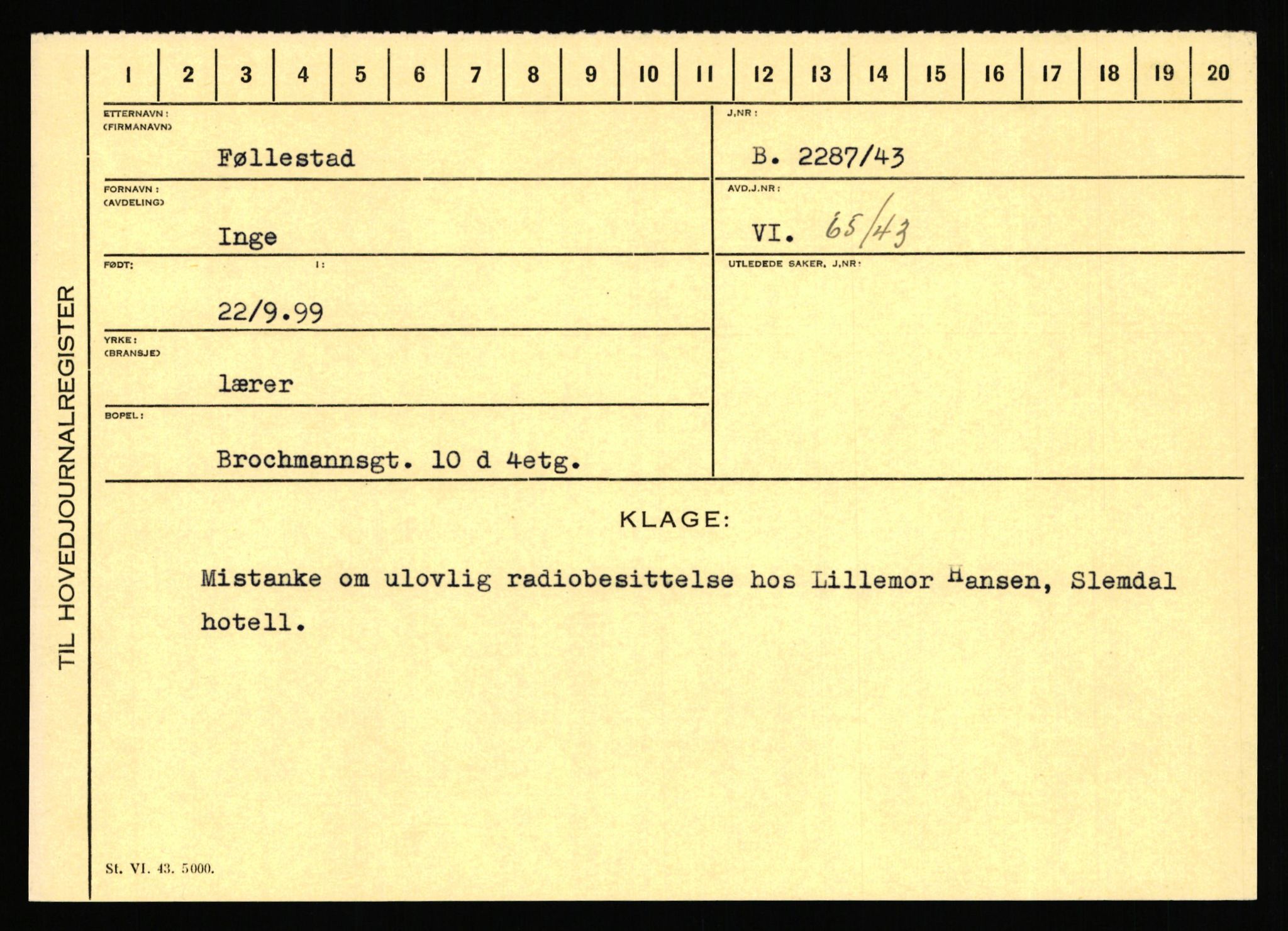 Statspolitiet - Hovedkontoret / Osloavdelingen, AV/RA-S-1329/C/Ca/L0005: Furali - Hamula, 1943-1945, s. 180