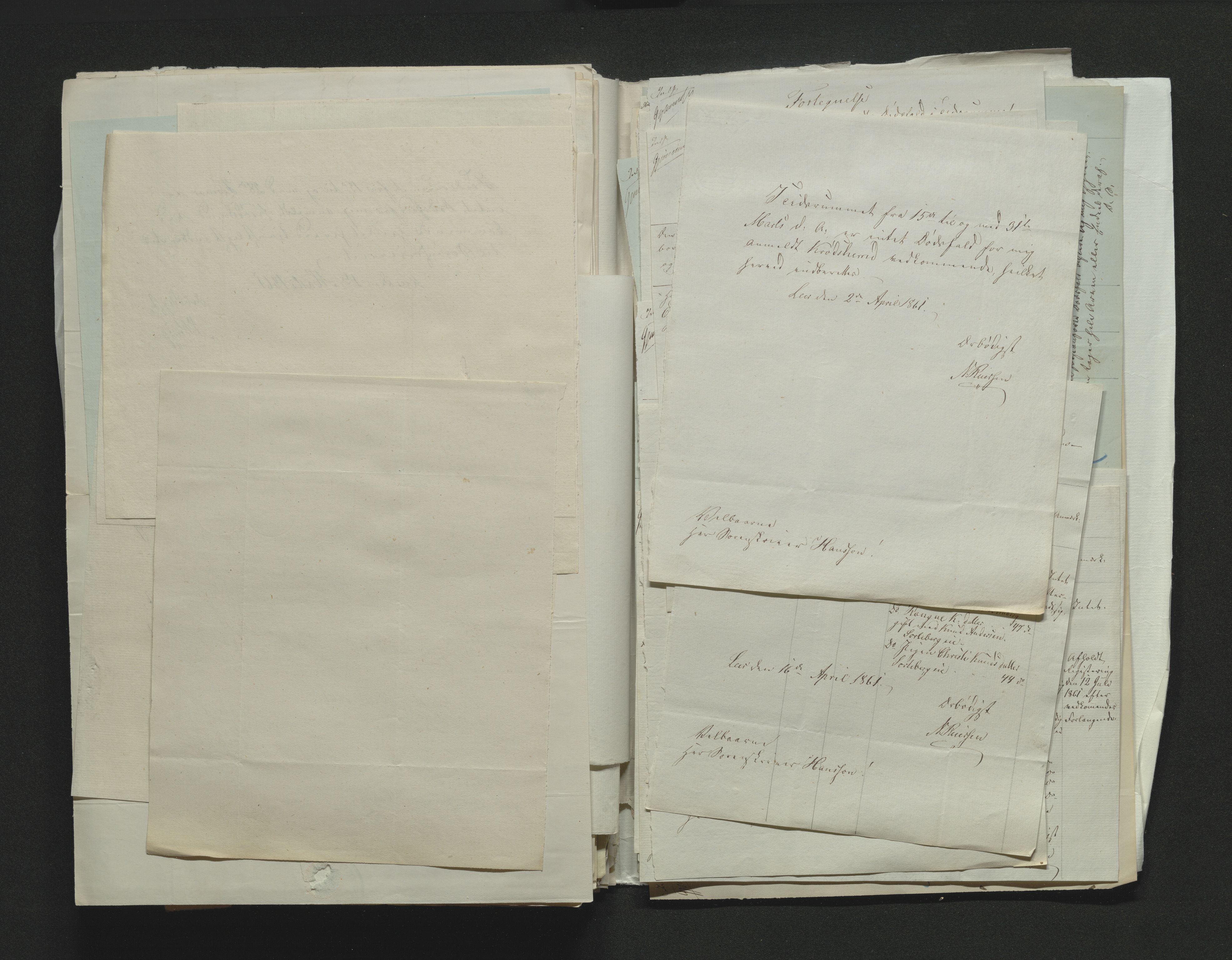 Eiker, Modum og Sigdal sorenskriveri, AV/SAKO-A-123/H/Ha/Hab/L0010: Dødsfallsmeldinger, 1858-1861, s. 538