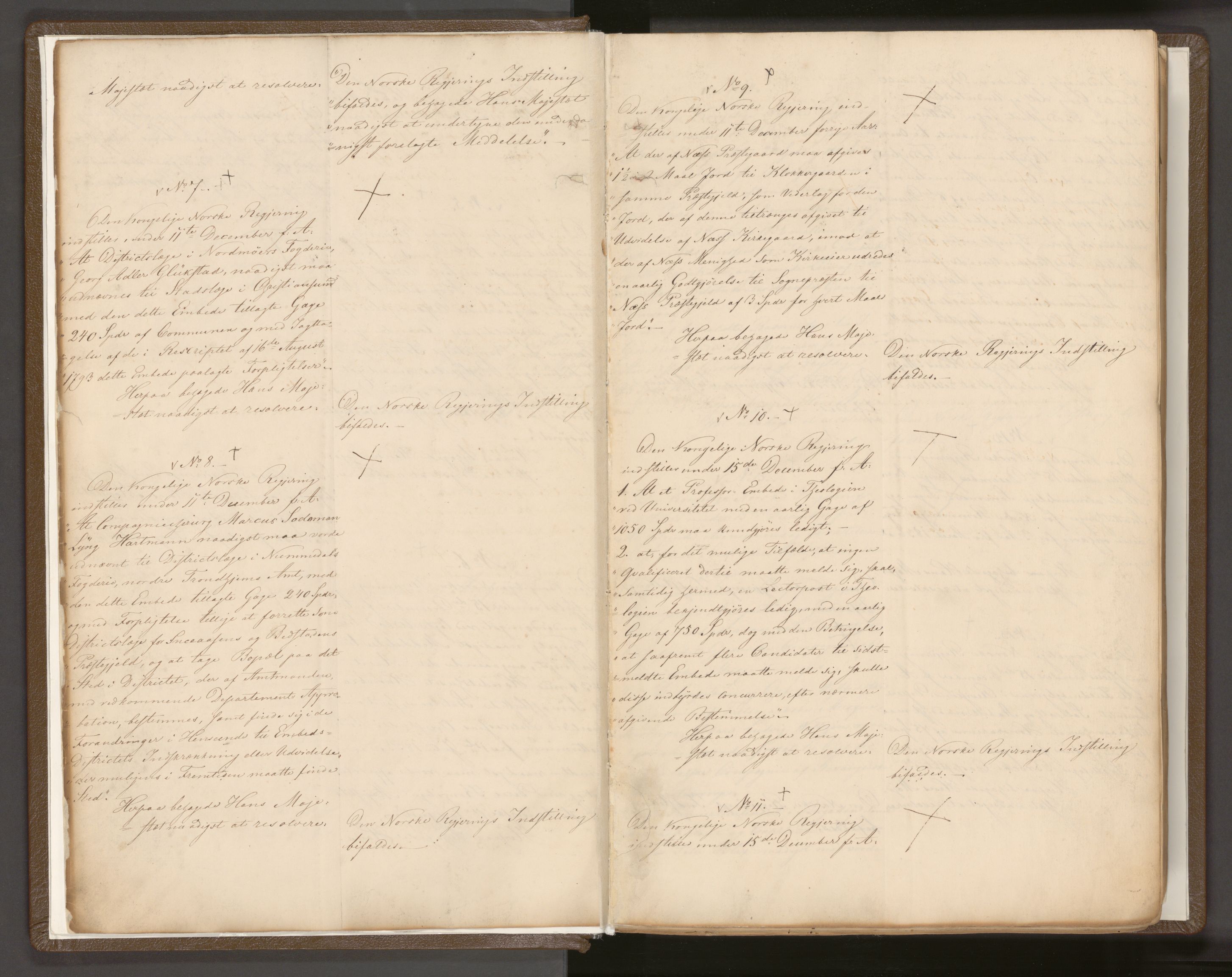 Statsrådssekretariatet, AV/RA-S-1001/A/Ab/L0042: Kgl. res. nr. 1-631, 1. halvår, 1836