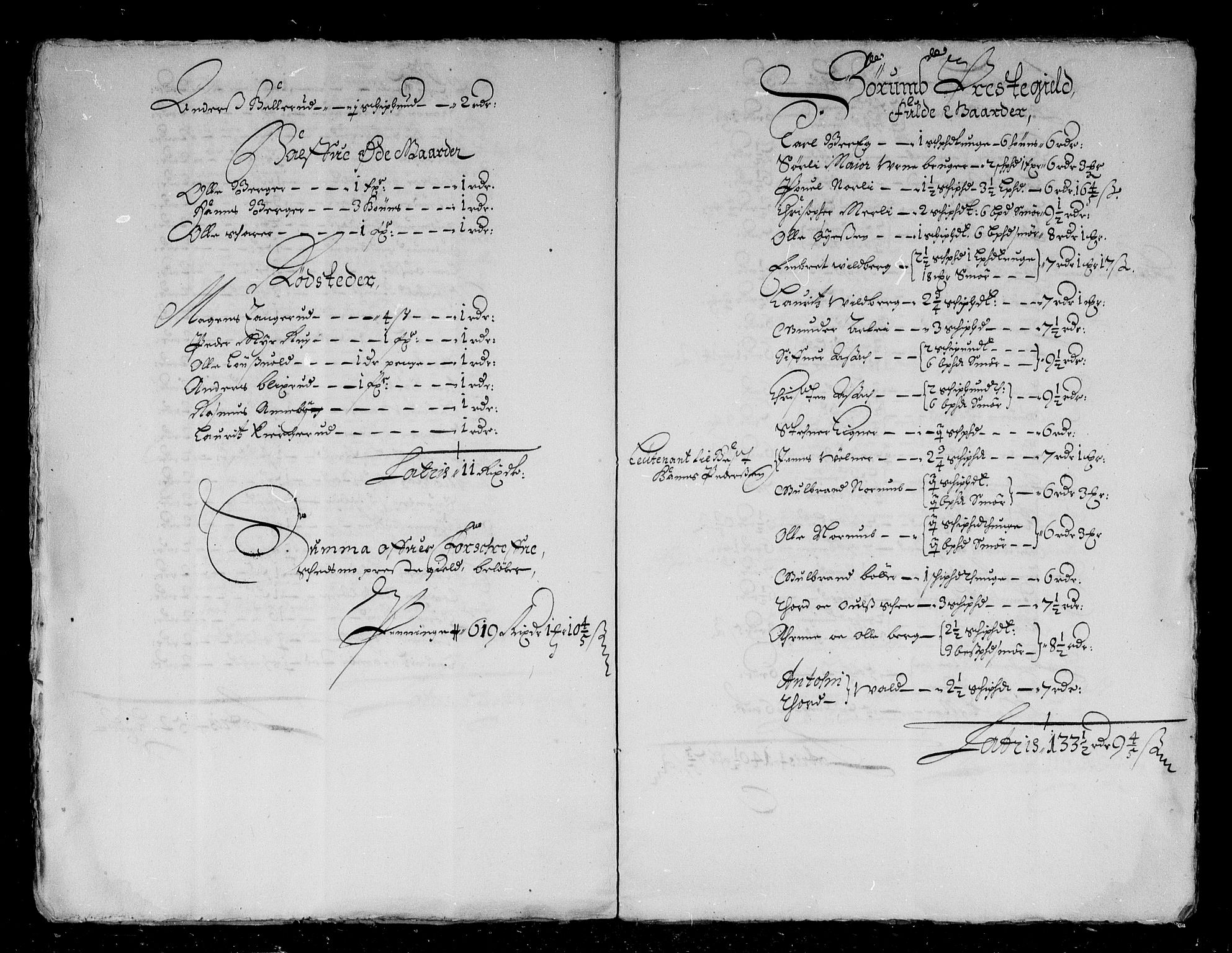 Rentekammeret inntil 1814, Reviderte regnskaper, Stiftamtstueregnskaper, Landkommissariatet på Akershus og Akershus stiftamt, AV/RA-EA-5869/R/Rb/L0040: Akershus stiftamt, 1666