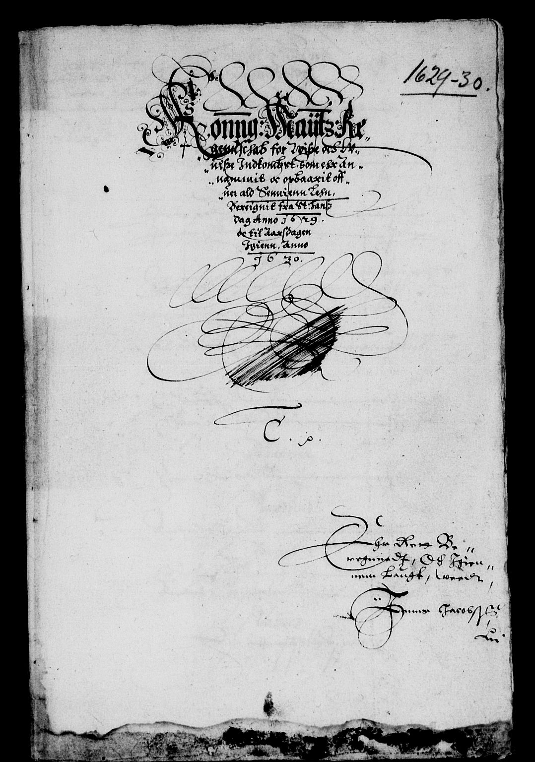 Rentekammeret inntil 1814, Reviderte regnskaper, Lensregnskaper, RA/EA-5023/R/Rb/Rbz/L0021: Nordlandenes len, 1628-1630