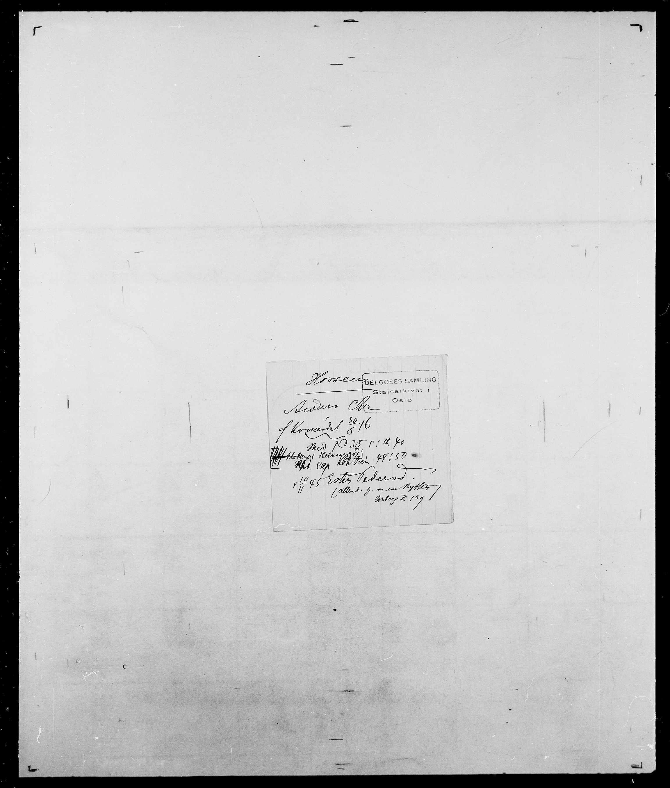 Delgobe, Charles Antoine - samling, AV/SAO-PAO-0038/D/Da/L0018: Hoch - Howert, s. 981