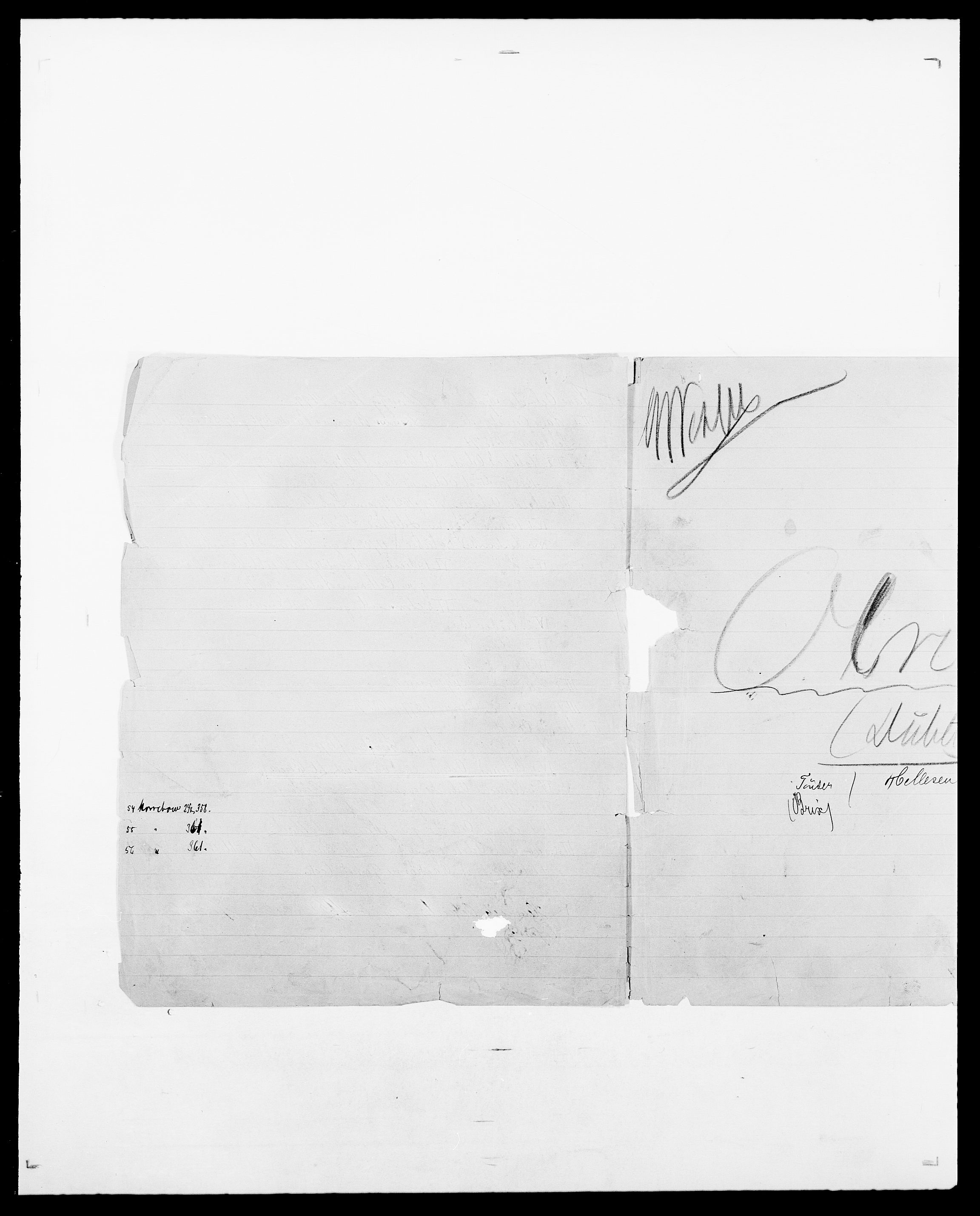Delgobe, Charles Antoine - samling, SAO/PAO-0038/D/Da/L0029: Obel - Oxholm, s. 120