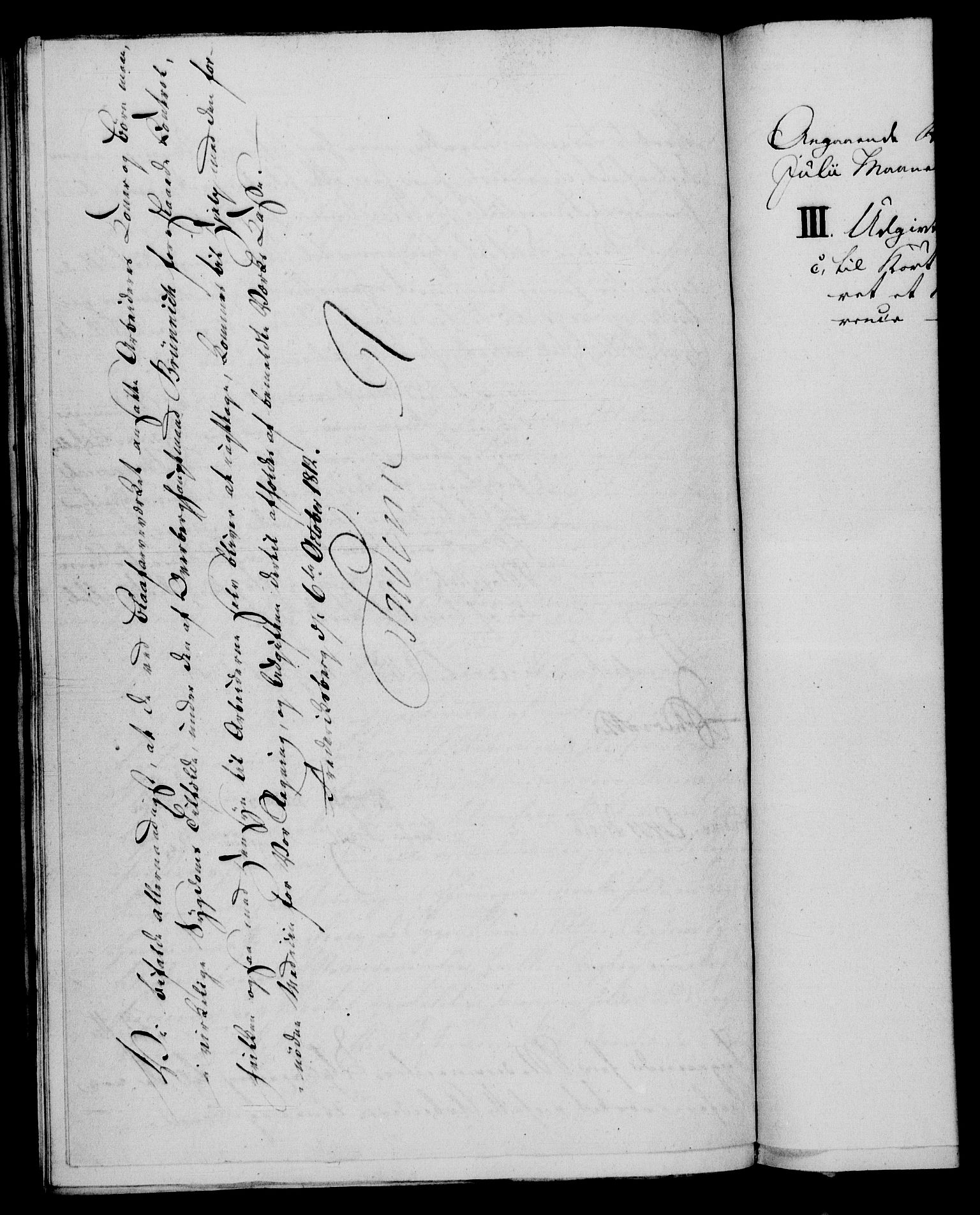 Rentekammeret, Renteskriverkontorene, AV/RA-EA-3115/M/Mf/Mfb/L0010: Relasjons- og resolusjonsprotokoll med register (merket RK 54.16), 1811-1812