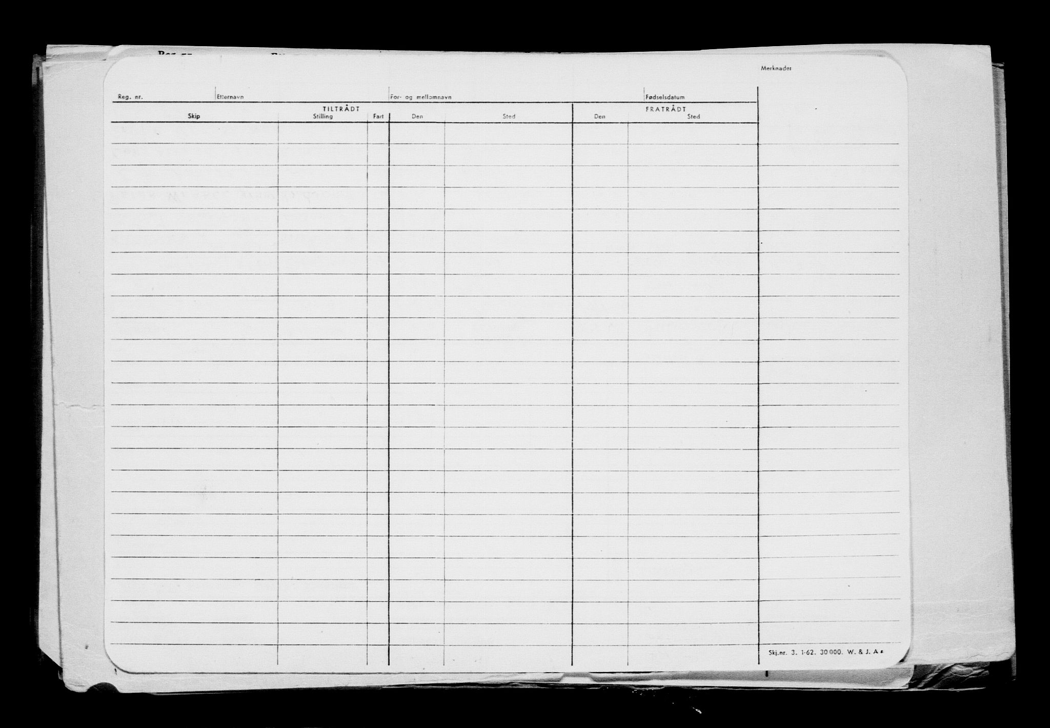 Direktoratet for sjømenn, RA/S-3545/G/Gb/L0216: Hovedkort, 1923, s. 381